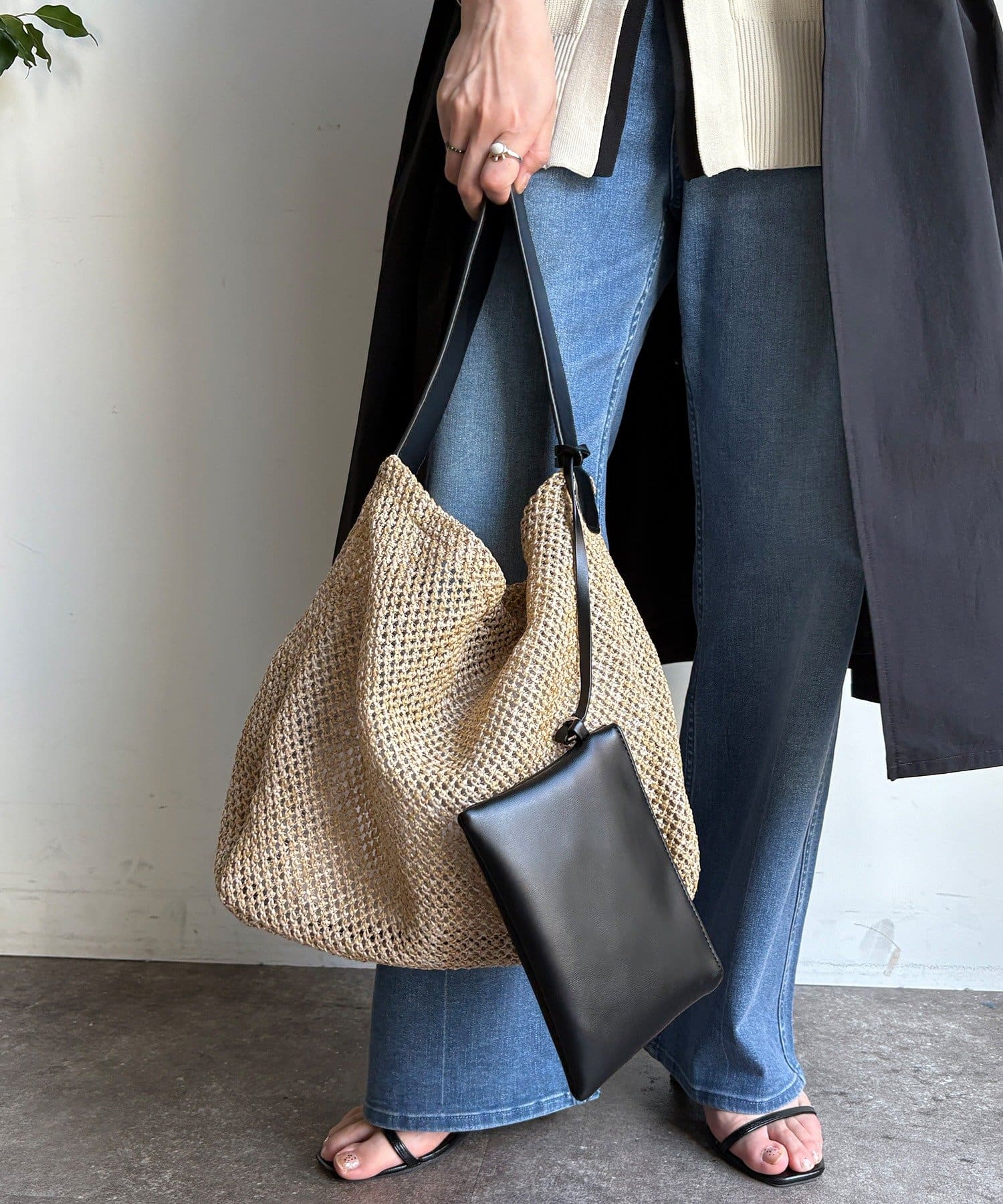 DOUDOU(ドゥドゥ) 【WEB限定】アンダリア風ホーボーバッグ