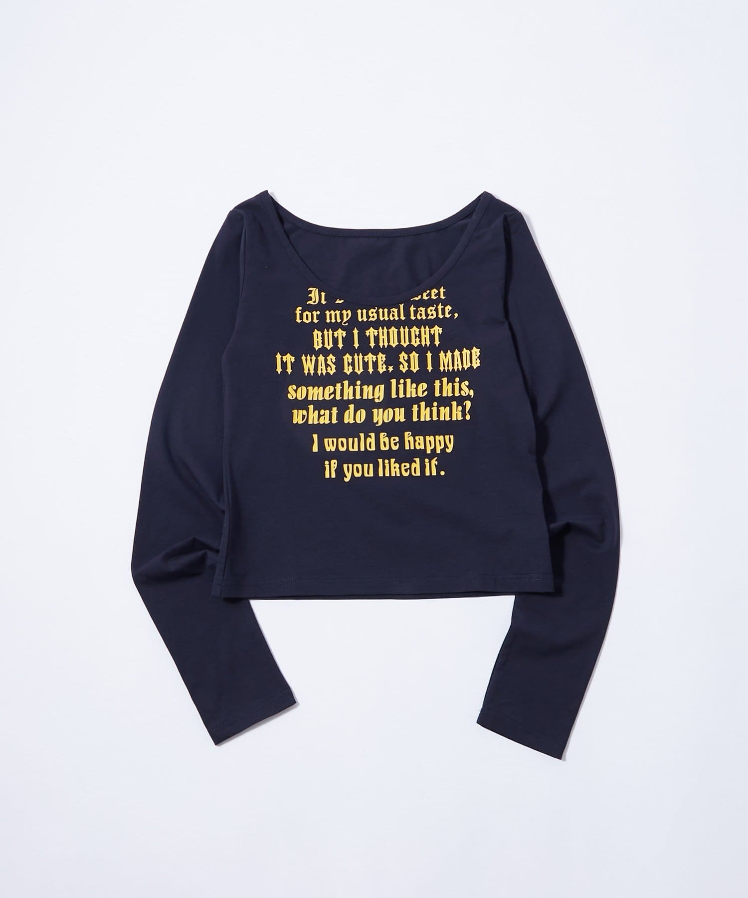 WHO’S WHO gallery(フーズフーギャラリー) 【WEB限定】フレーズロゴトップス