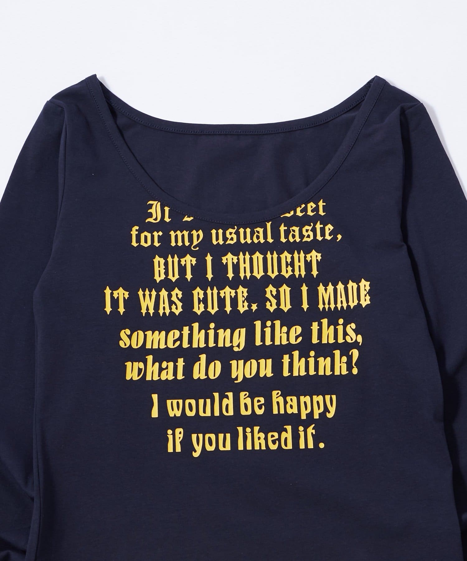 WHO’S WHO gallery(フーズフーギャラリー) 【WEB限定】フレーズロゴトップス