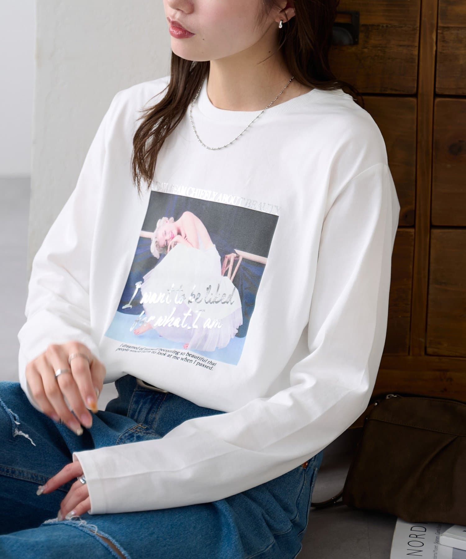 DISCOAT(ディスコート) 【DISCOAT別注|マリリン・モンロー】ロンT