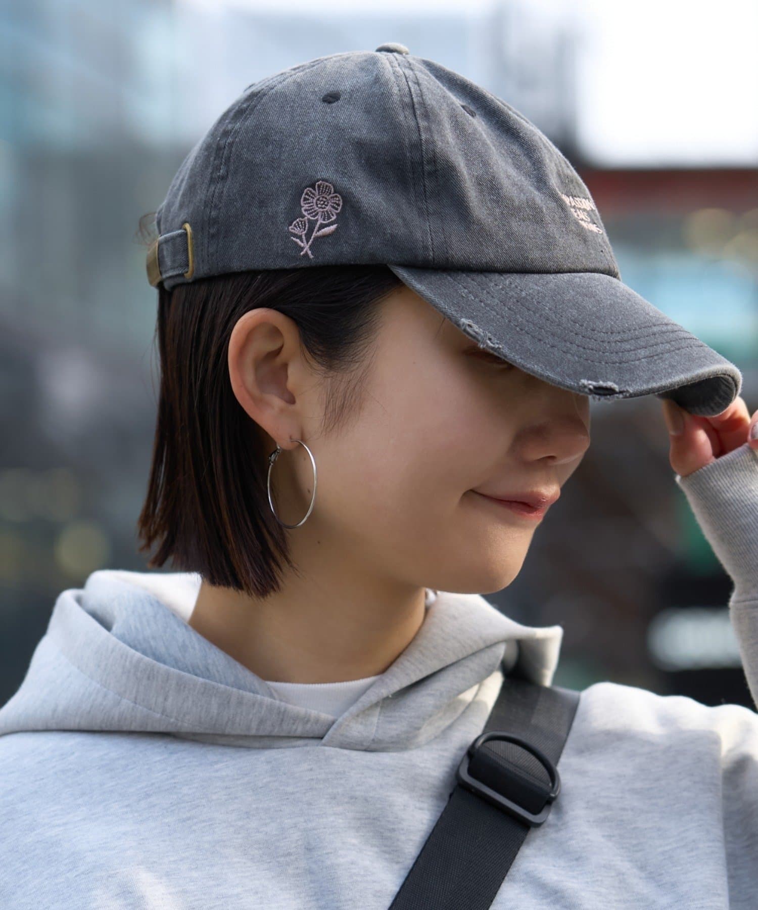 CIAOPANIC TYPY(チャオパニックティピー) ピグメント刺繍キャップ