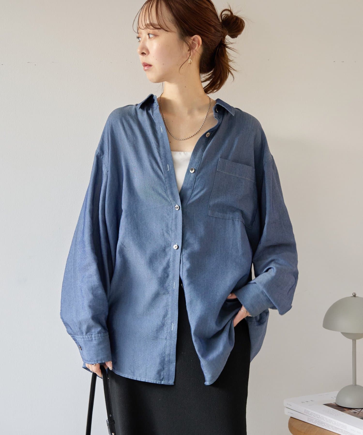 DISCOAT(ディスコート) 【SS先行予約】シアーデニムシャツ