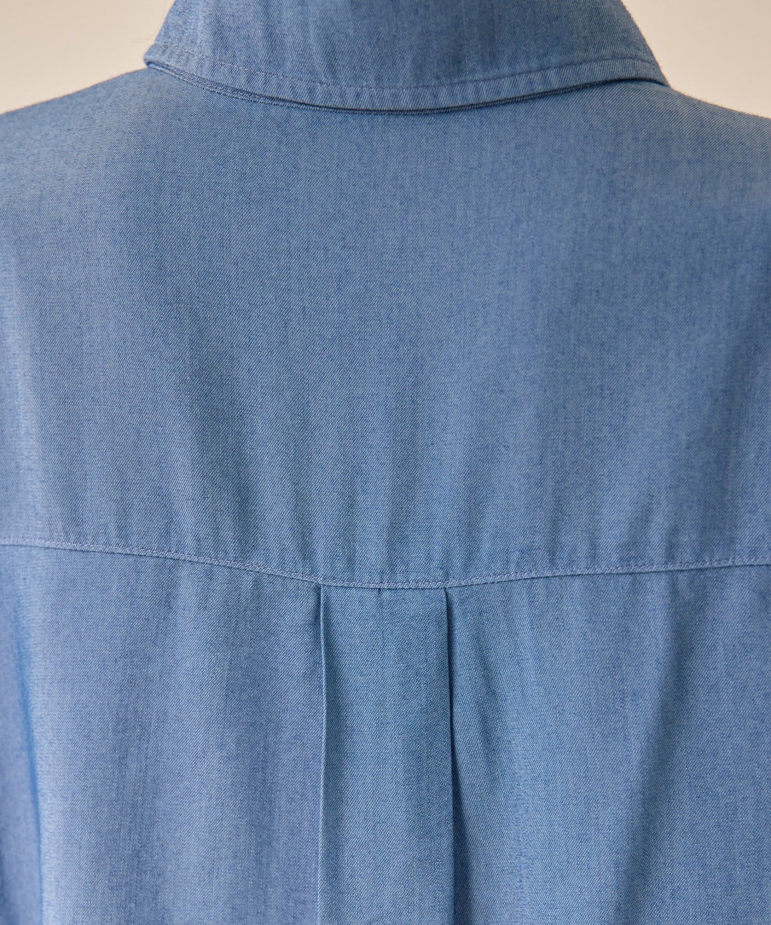 DISCOAT(ディスコート) 【SS先行予約】シアーデニムシャツ