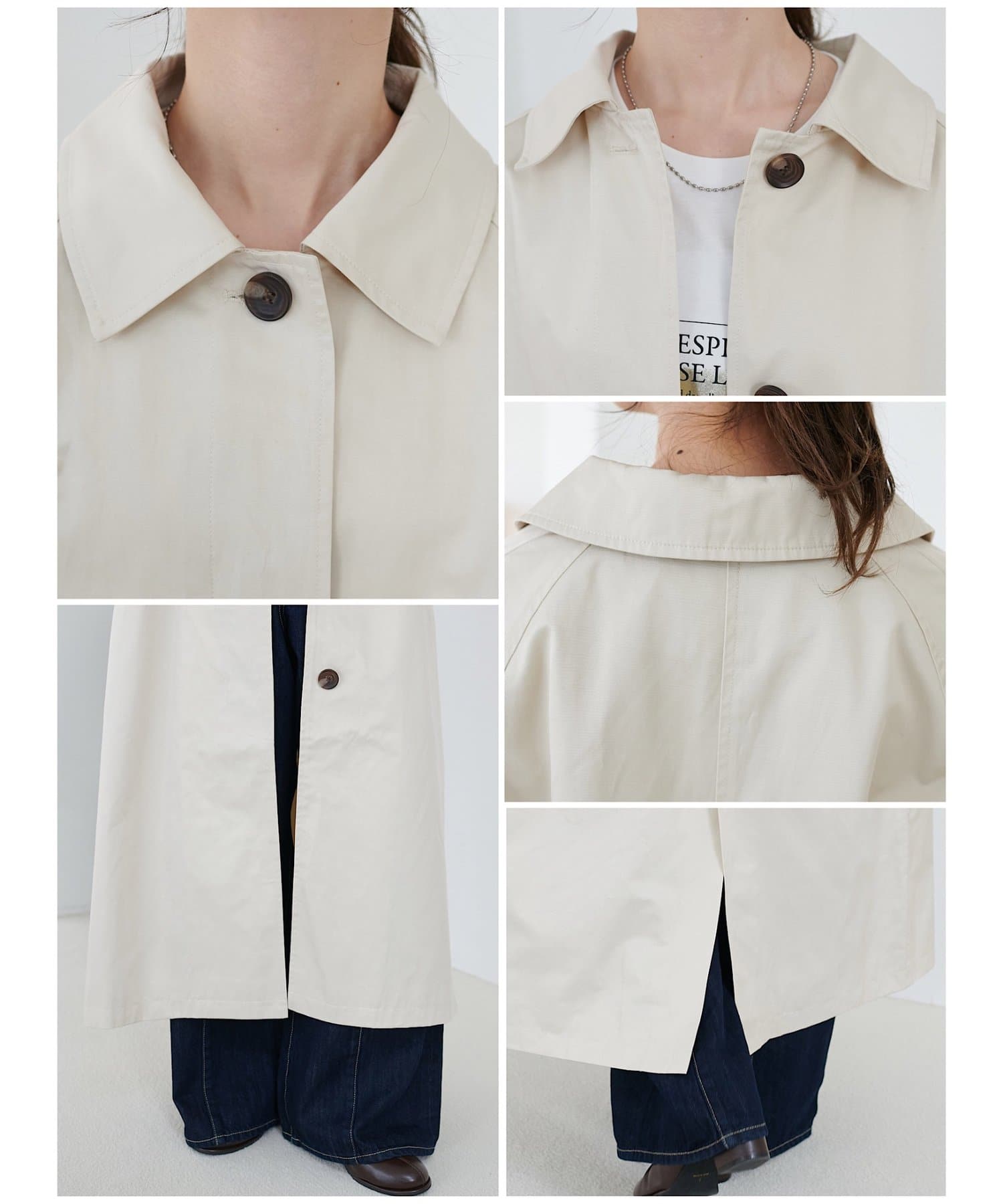 DISCOAT(ディスコート) 【SS先行予約】ステンカラーコート