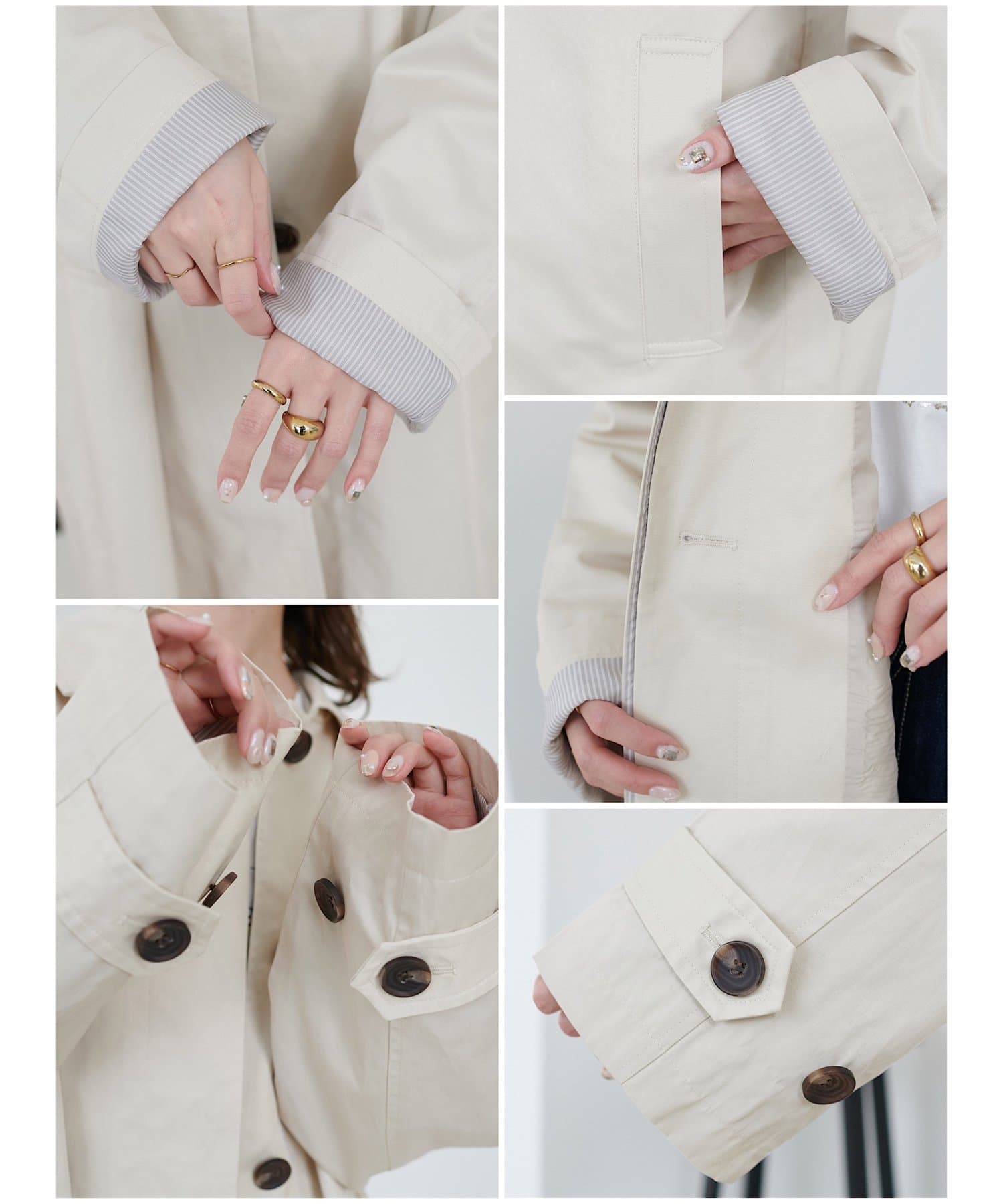 DISCOAT(ディスコート) 【SS先行予約】ステンカラーコート