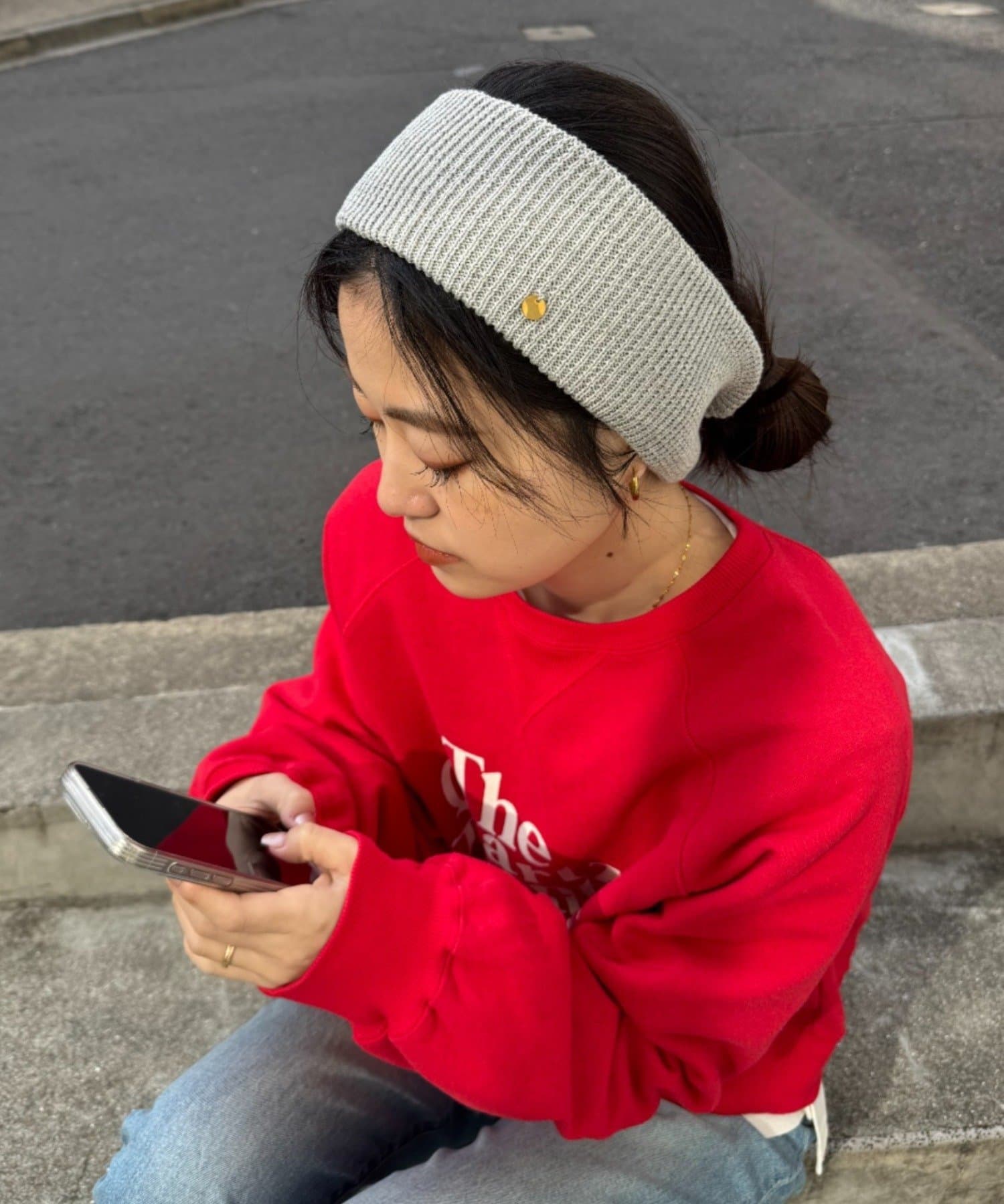 CIAOPANIC TYPY(チャオパニックティピー) プレート付きリブヘアターバン