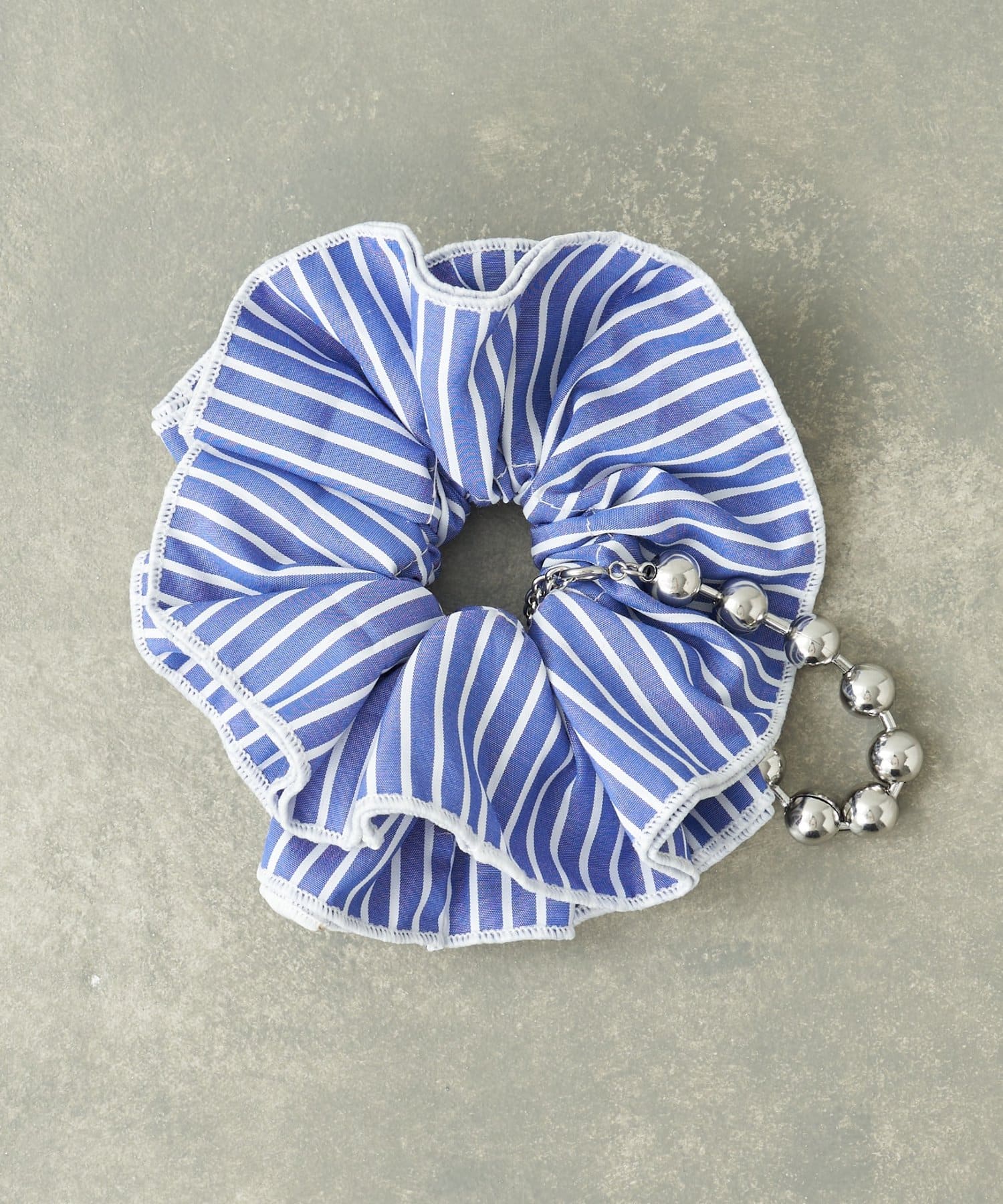 CIAOPANIC TYPY(チャオパニックティピー) :lilチェーン付きストライプシュシュ