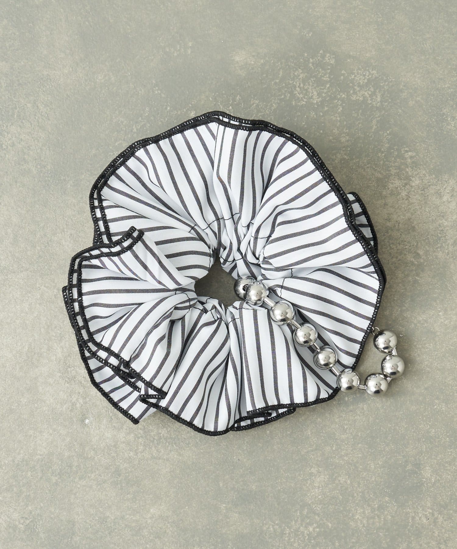 CIAOPANIC TYPY(チャオパニックティピー) :lilチェーン付きストライプシュシュ