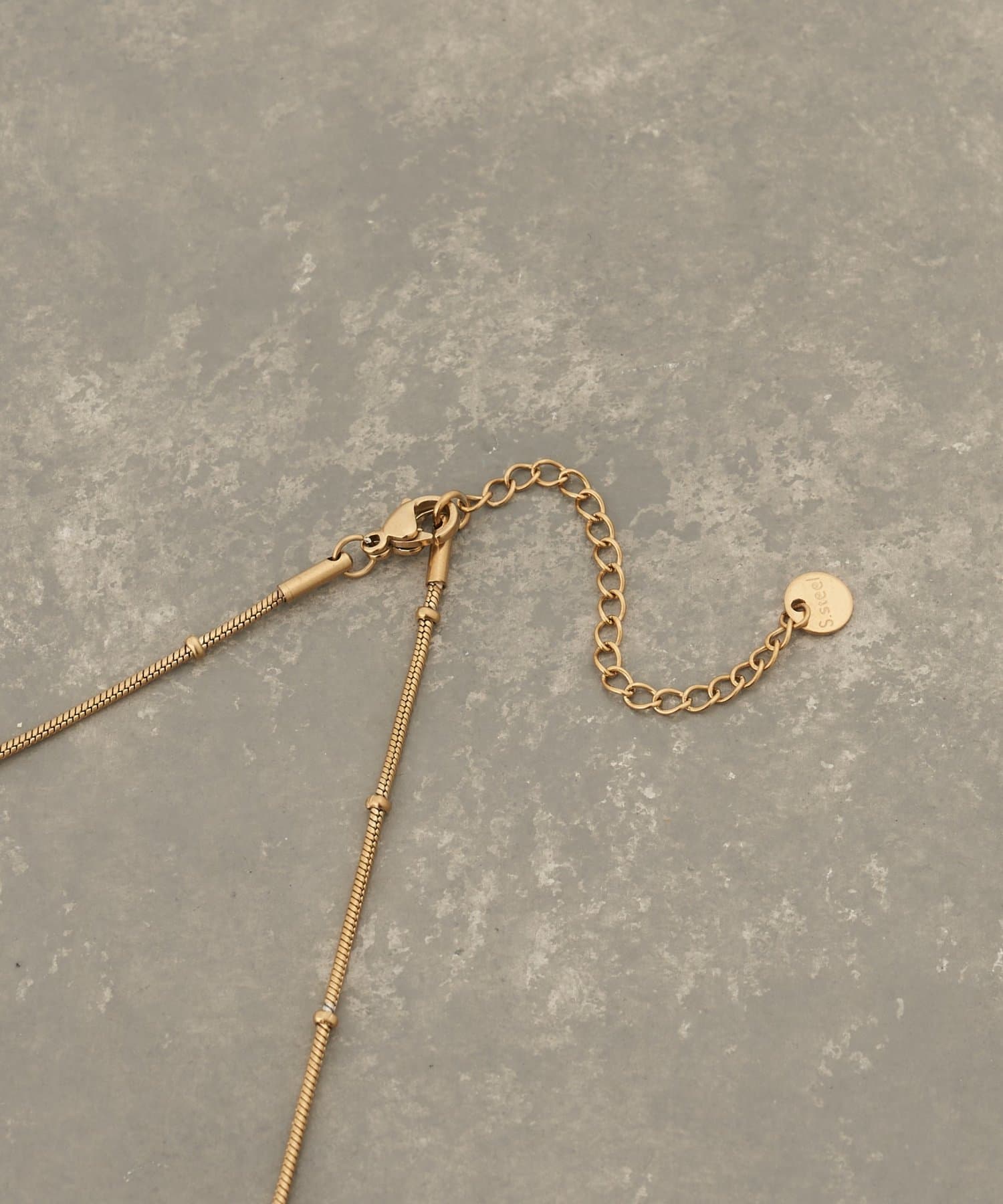 CIAOPANIC TYPY(チャオパニックティピー) :lilステンレスカシメチェーンネックレス