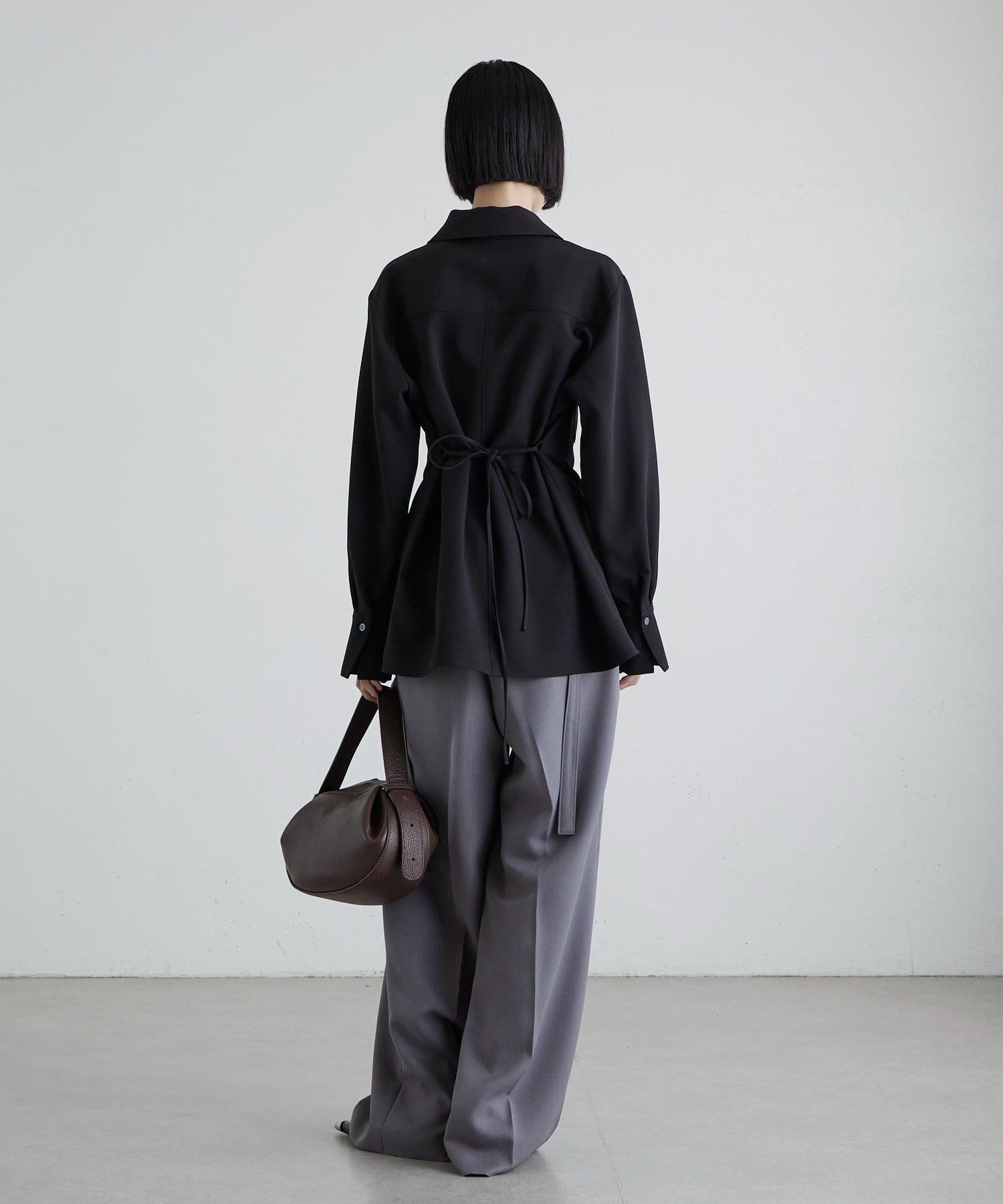 Lui's(ルイス) ダブルクロス前ポケットZIPシャツ