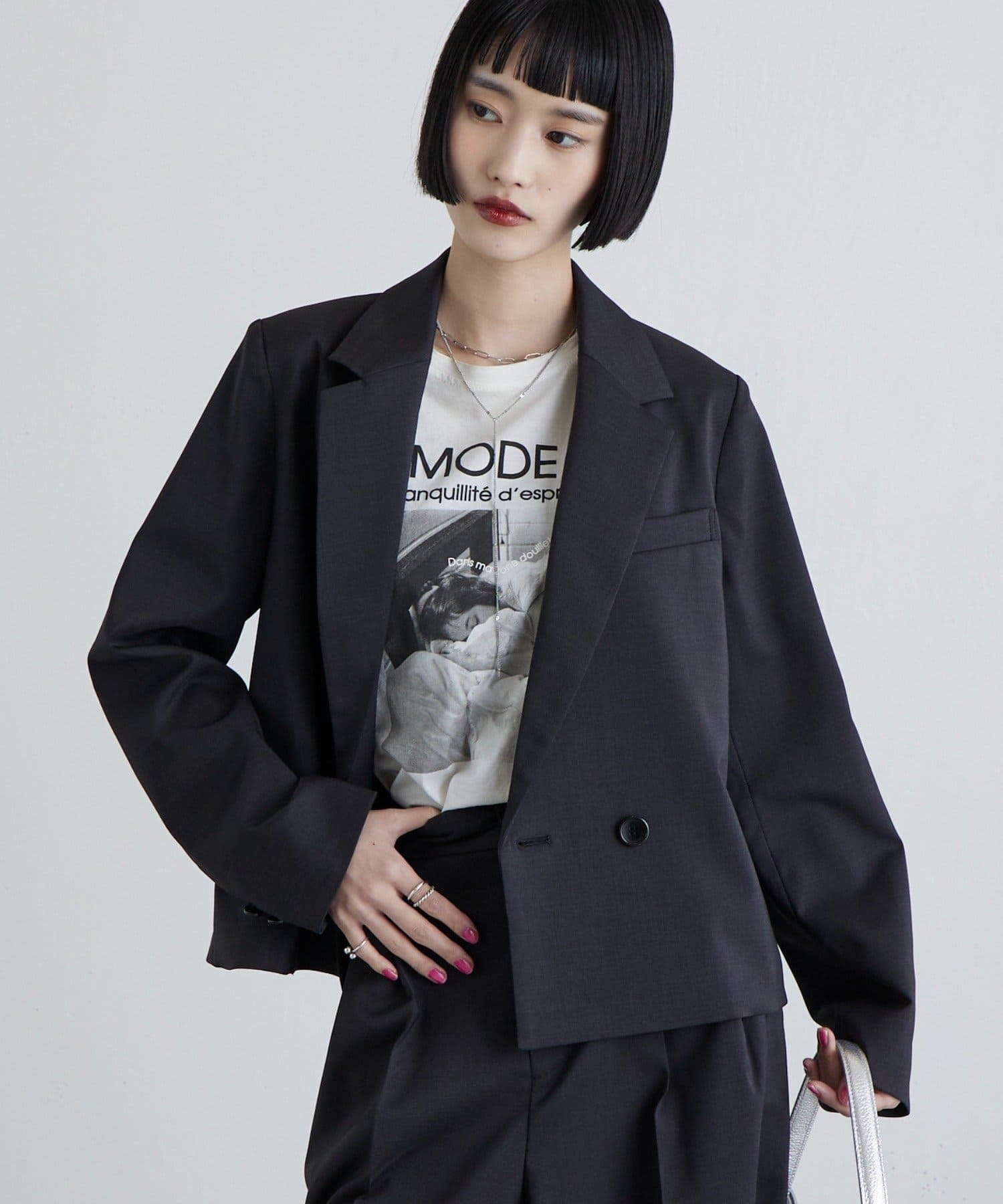 Lui's(ルイス) ツイミーツイルショートジャケット