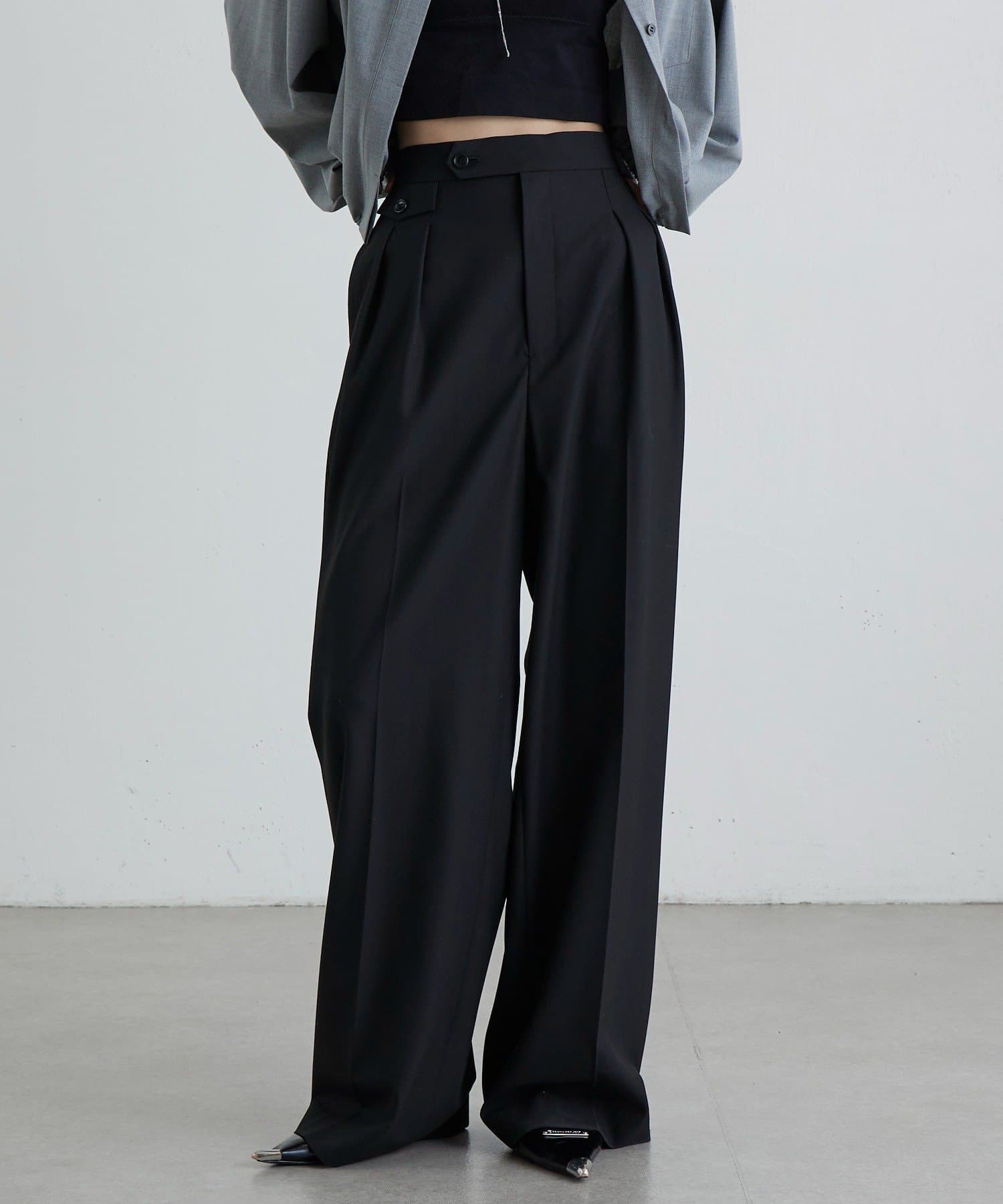 Lui's(ルイス) TRストレッチセミワイドパンツ