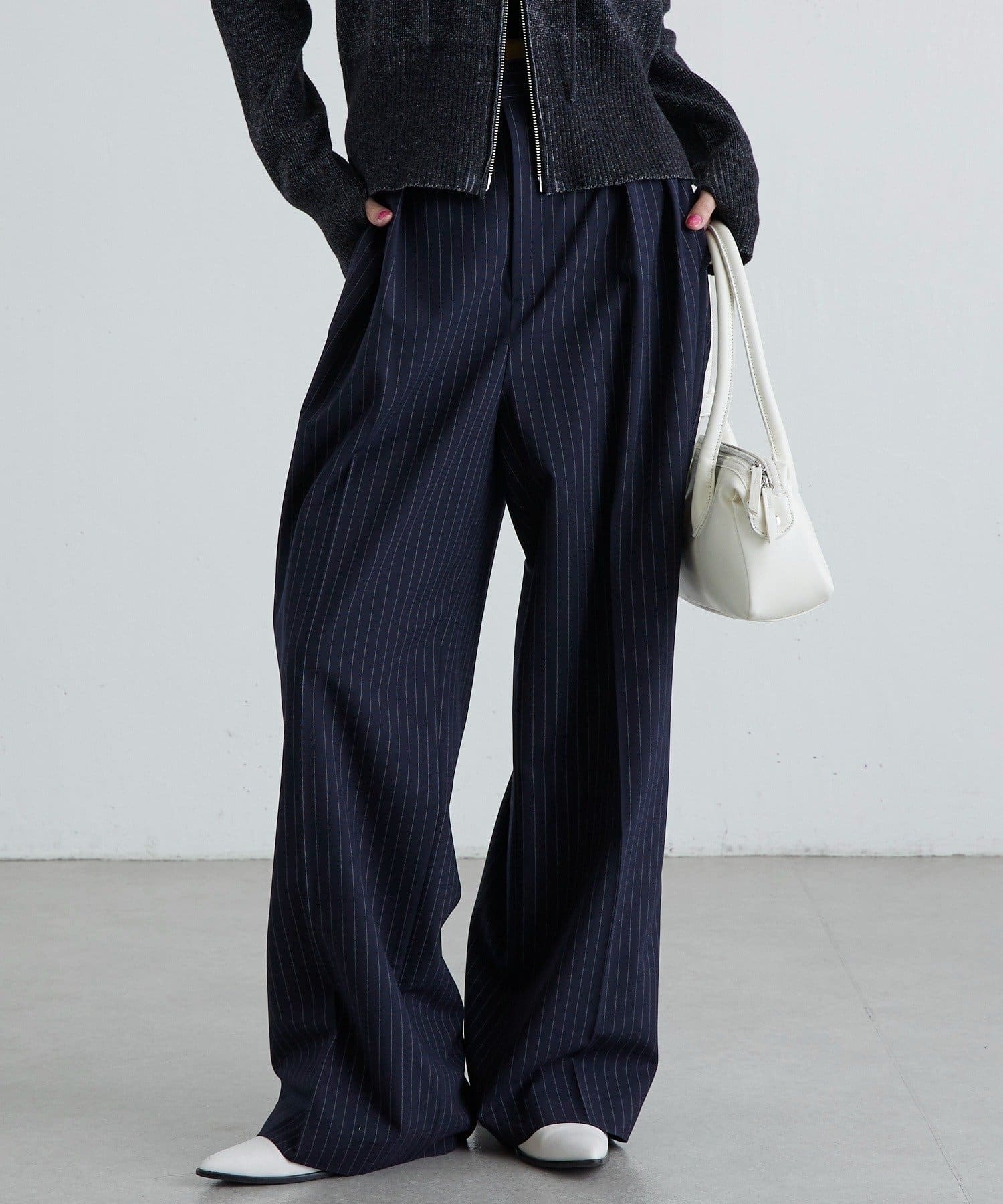 Lui's(ルイス) TRストレッチセミワイドパンツ