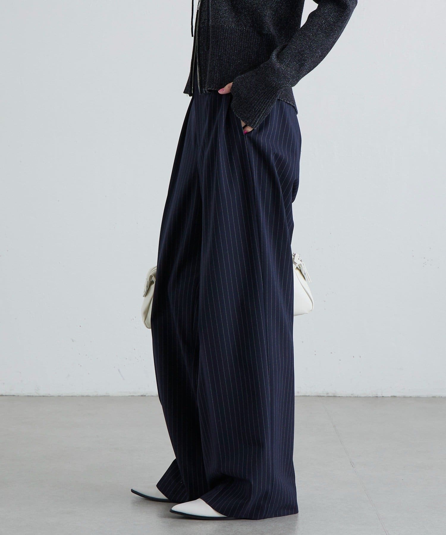 Lui's(ルイス) TRストレッチセミワイドパンツ