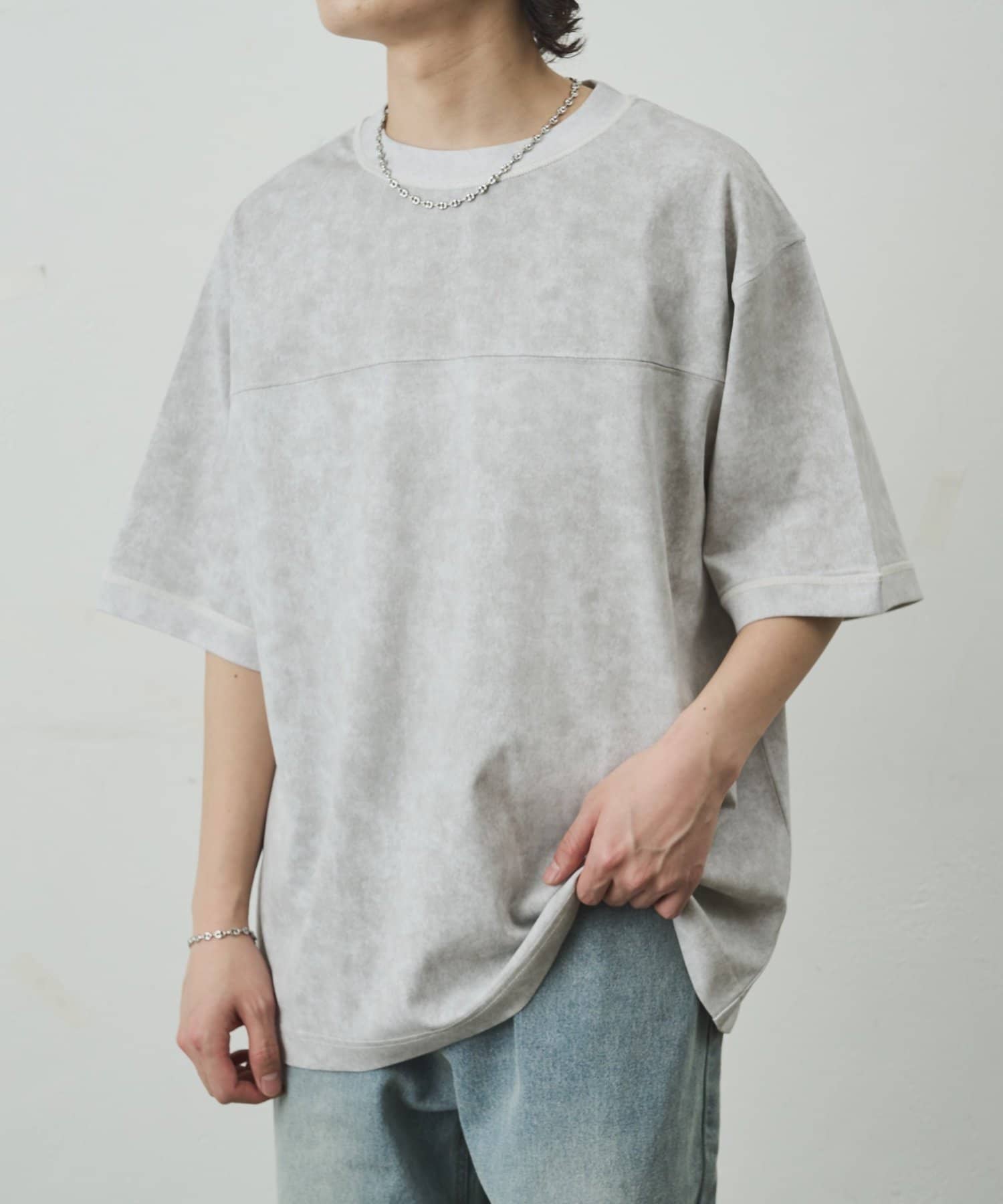 COLONY 2139(コロニー トゥーワンスリーナイン) 【リバイバル】ムラ染め天竺半袖TEE