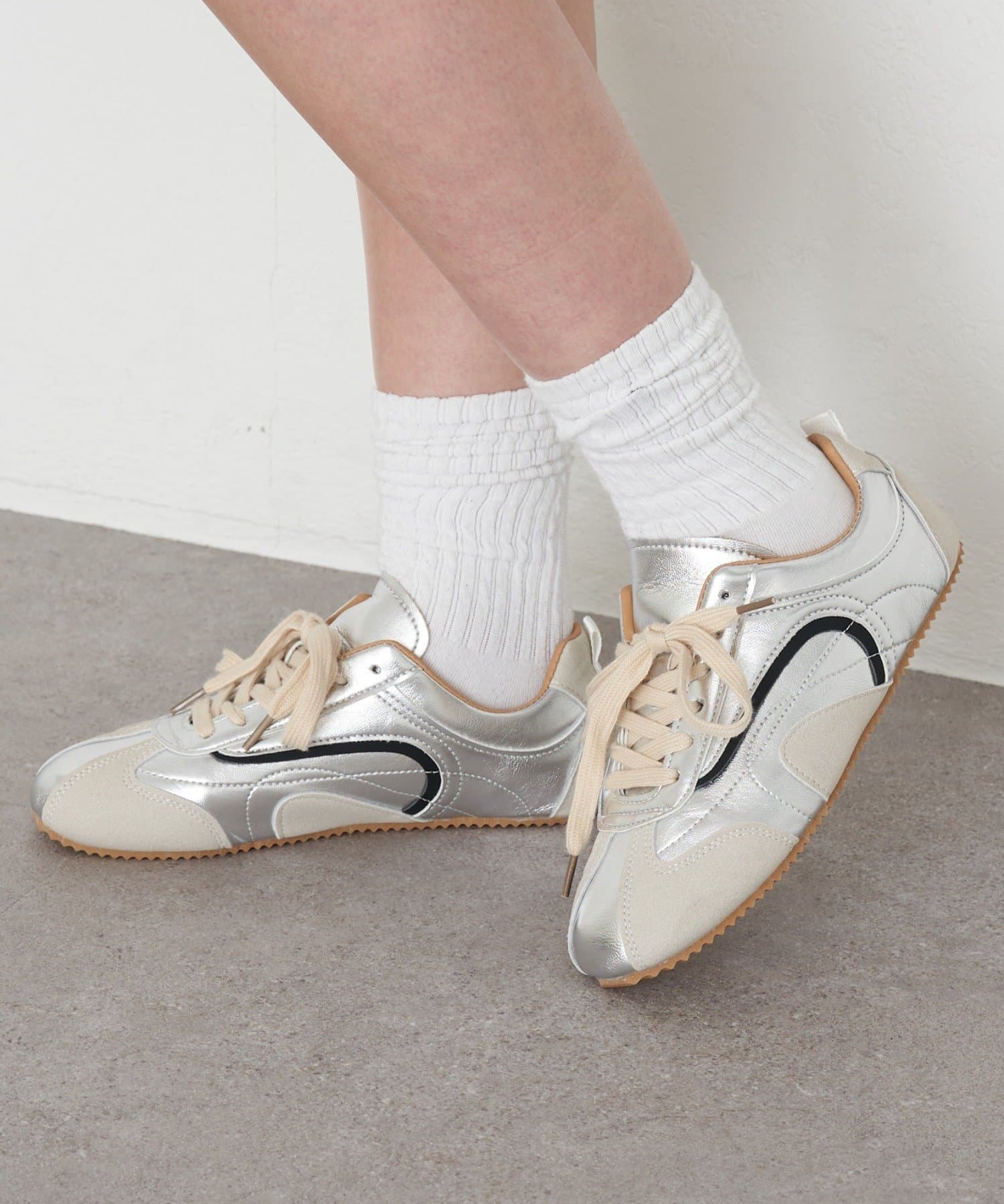 RAY CASSIN(���C�J�Y��) ���f�B�[�X �T�C�h���C���X�j�[�J�[ �V���o�[