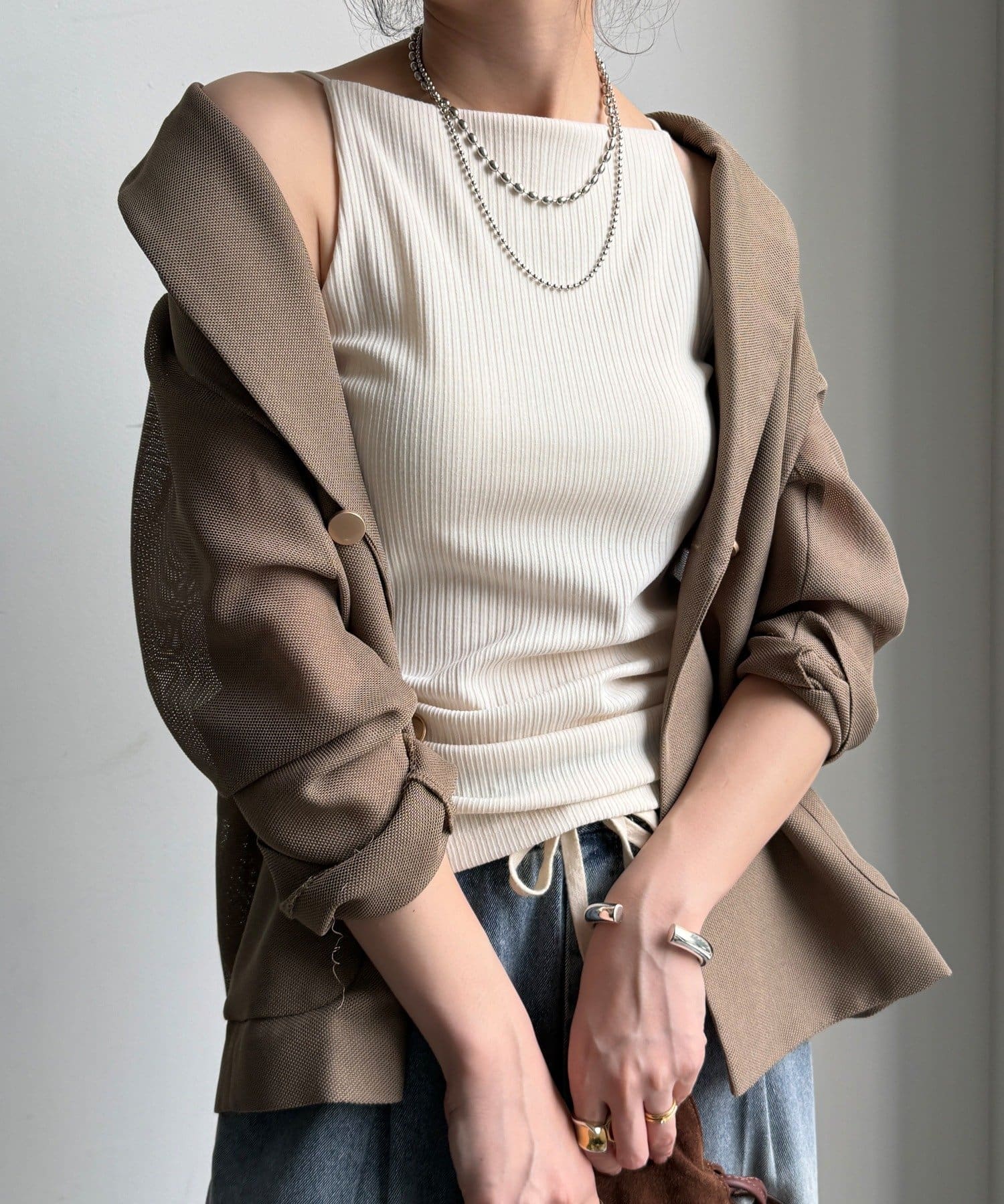 DOUDOU(ドゥドゥ) 【WEB限定】カップ付キャミ