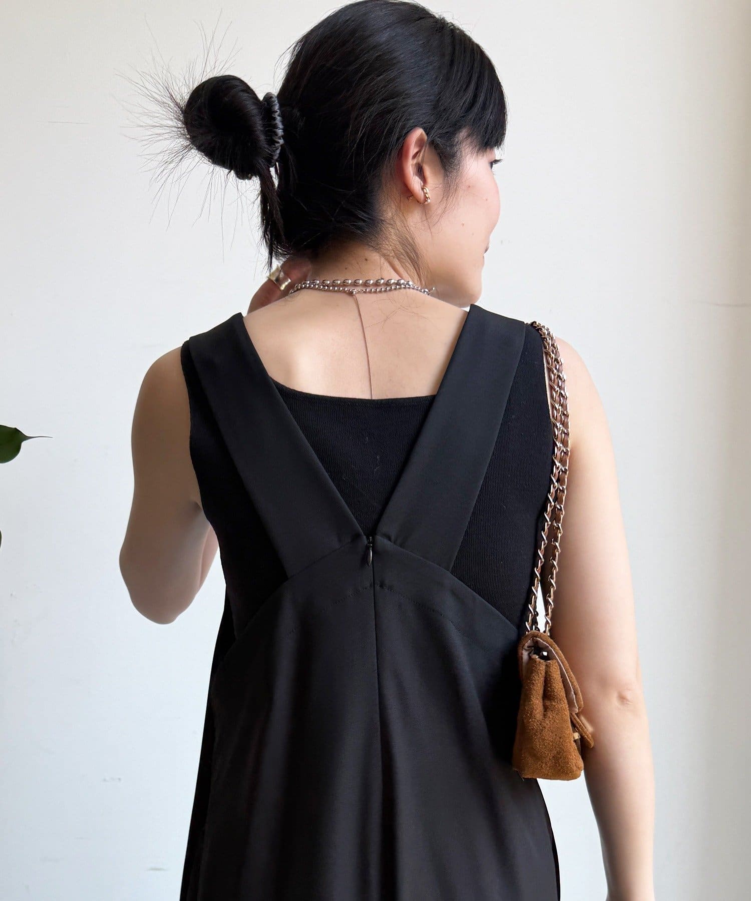 DOUDOU(ドゥドゥ) 【WEB限定】ラップ風サロペット