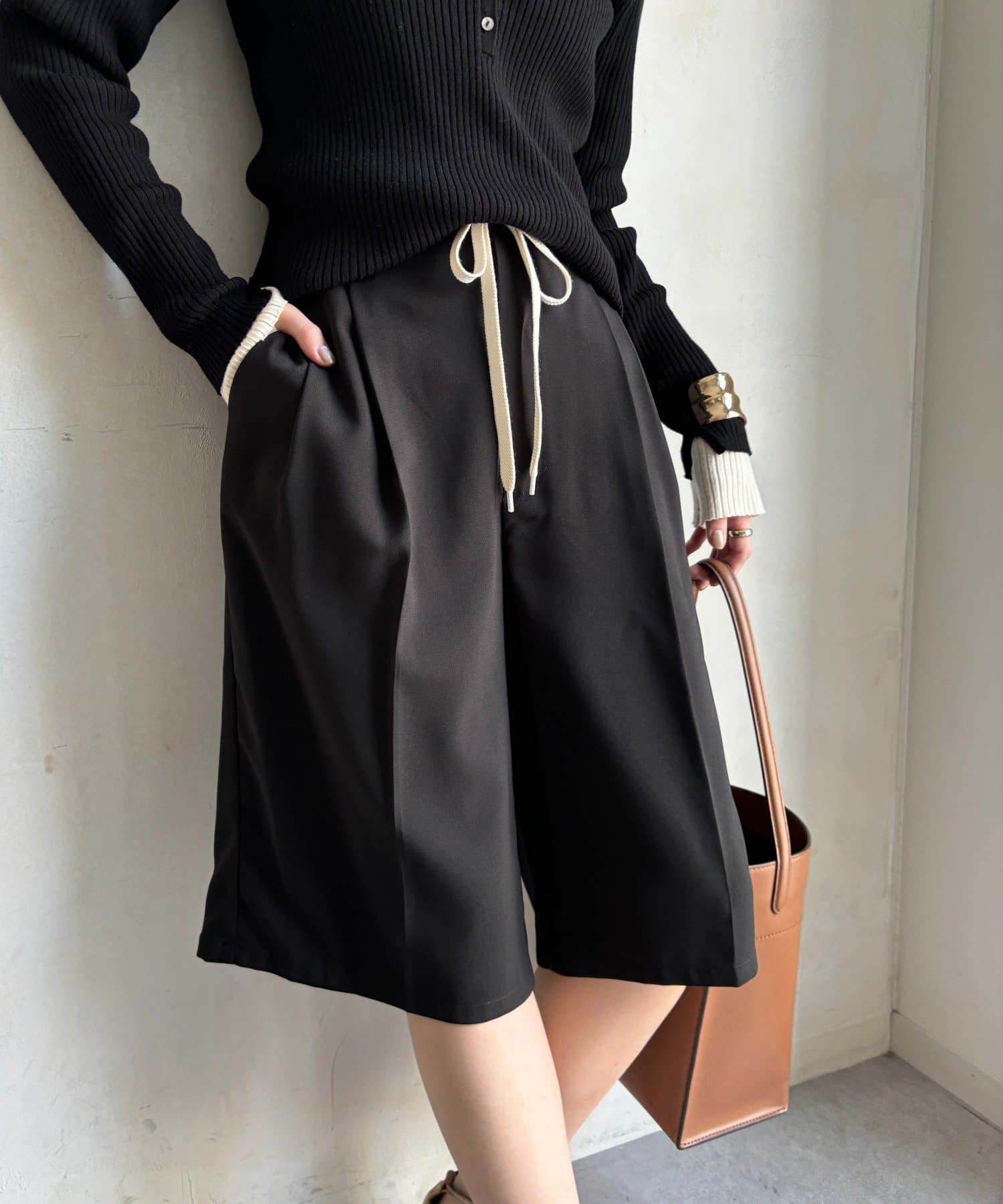 DOUDOU(ドゥドゥ) バミューダパンツ