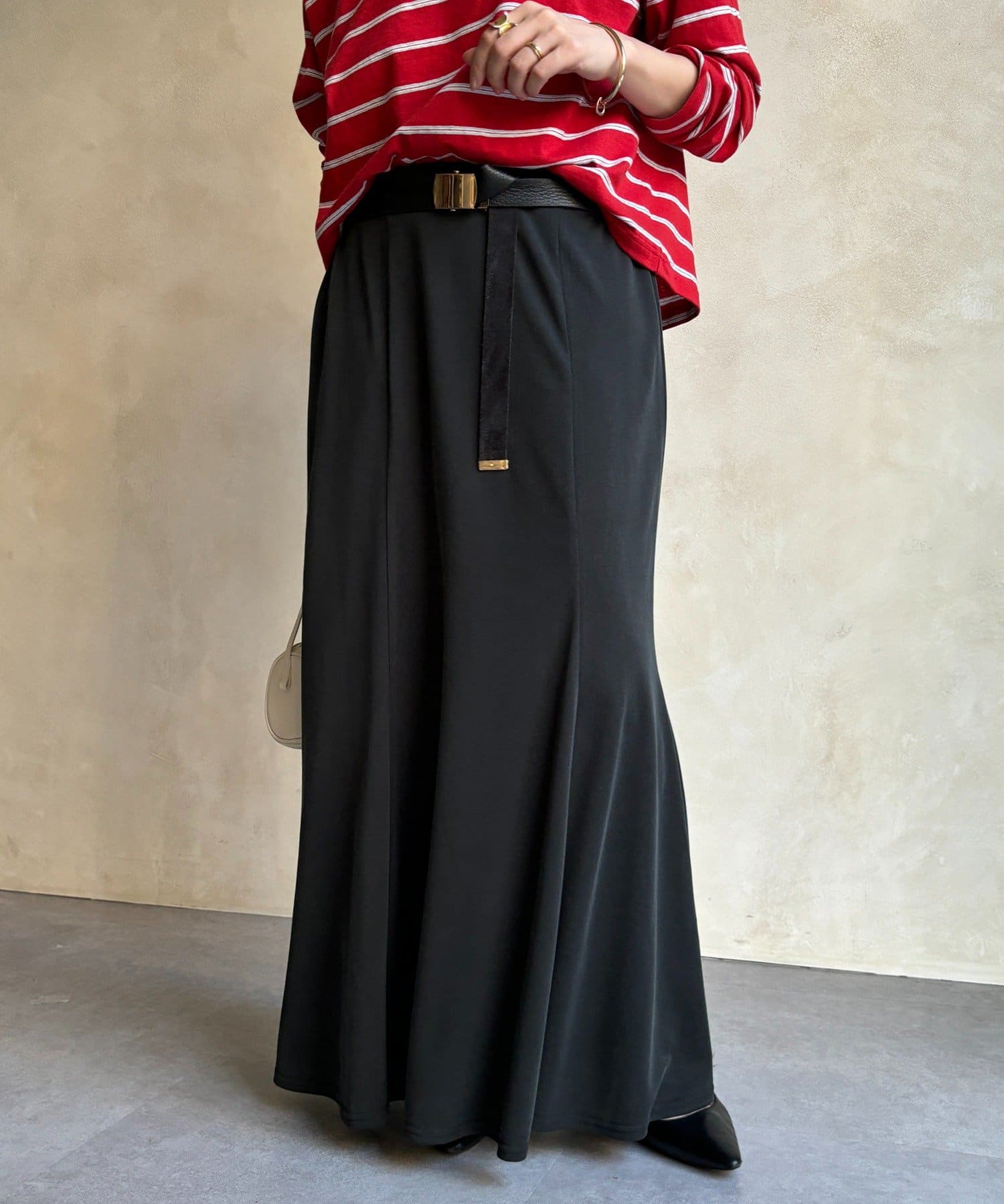 DOUDOU(ドゥドゥ) カットマーメイドスカート