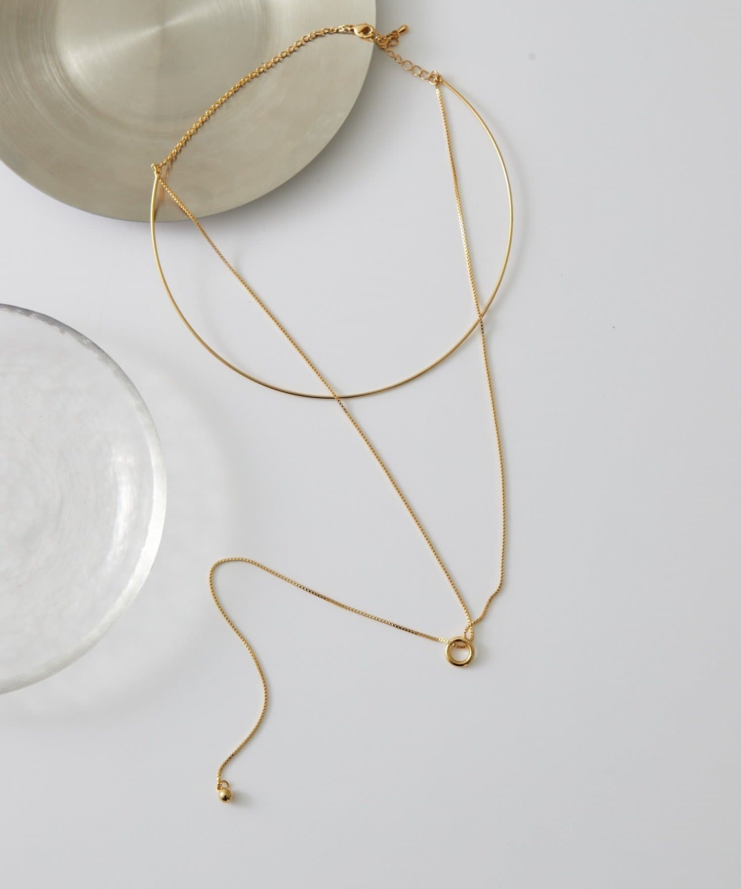 Lui's(ルイス) リングバランスネックレス