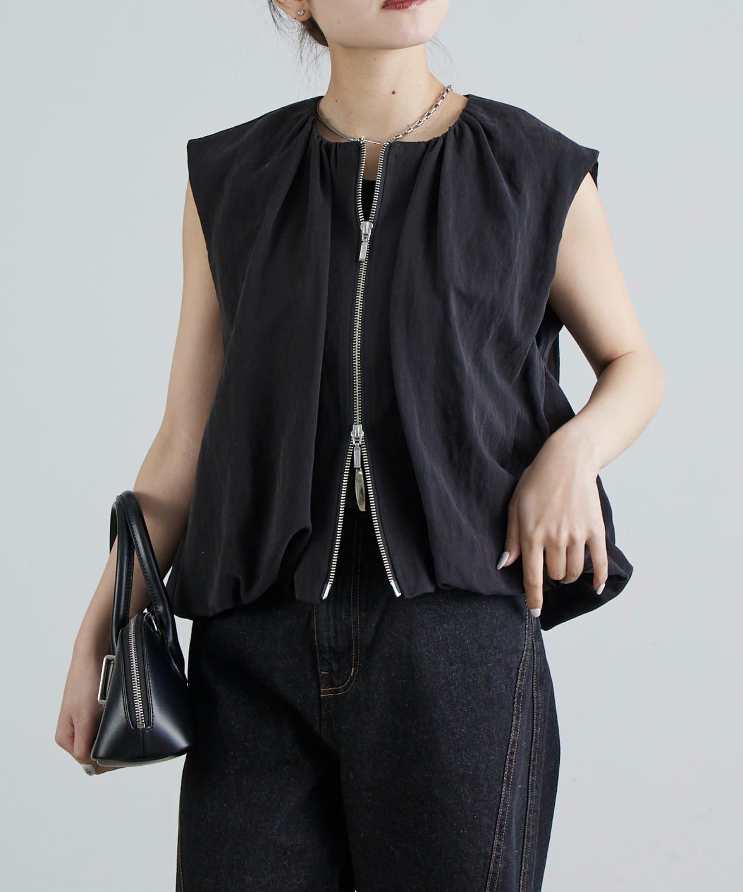 Lui's(ルイス) ダブルジップバルーンジレ