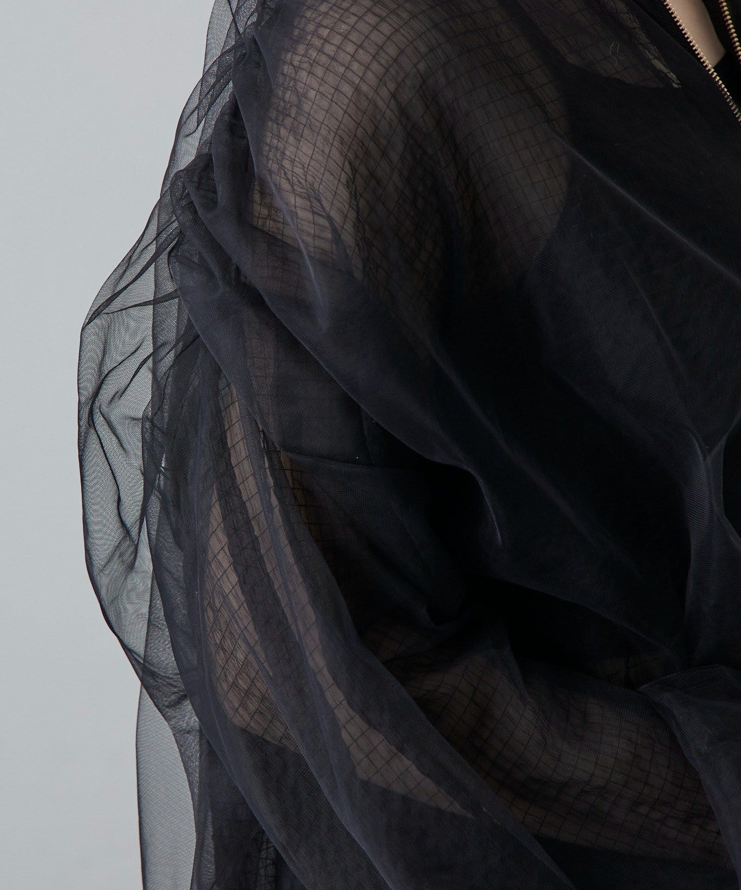 Lui's(ルイス) チュールボリュームブルゾン