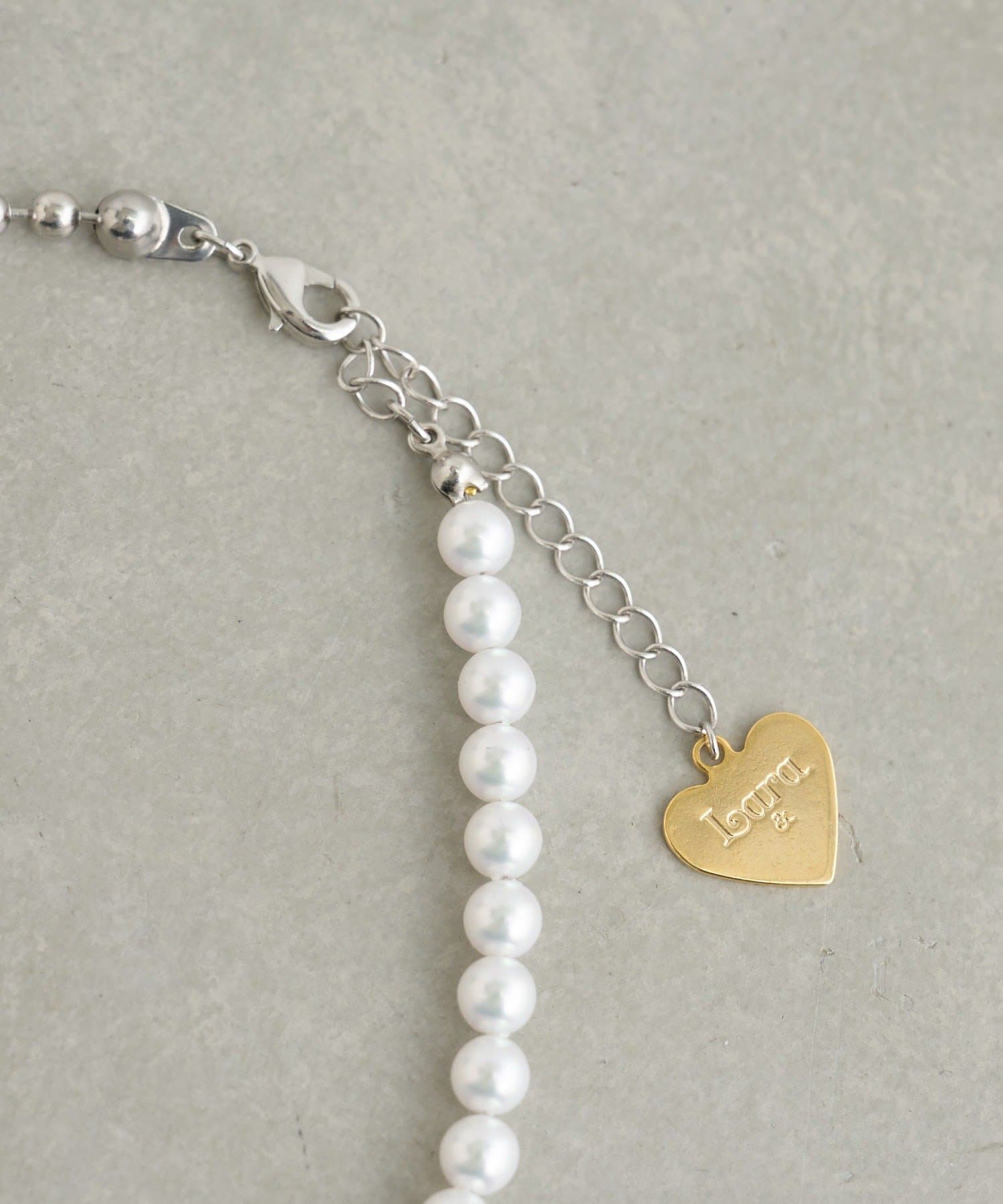 mystic(ミスティック) 【Lara】パール×ボールネックレス