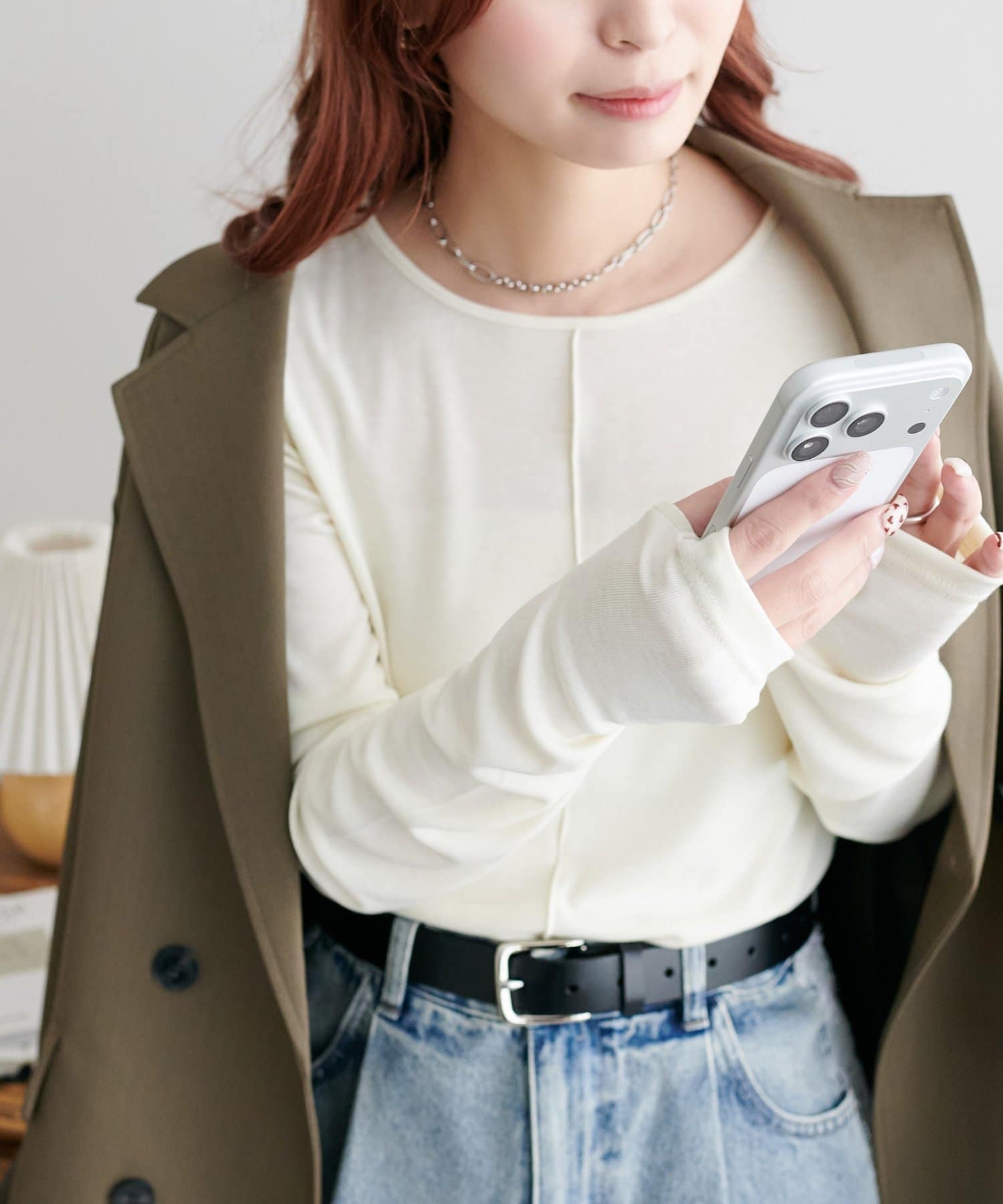 DISCOAT(ディスコート) 【WEB限定】メランジシアーロンT