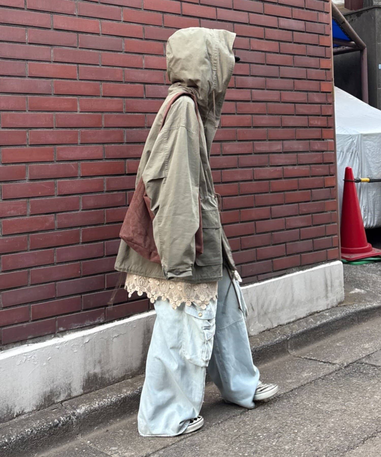 CIAOPANIC TYPY(チャオパニックティピー) 【etsinta】レースベスト付モッズコート