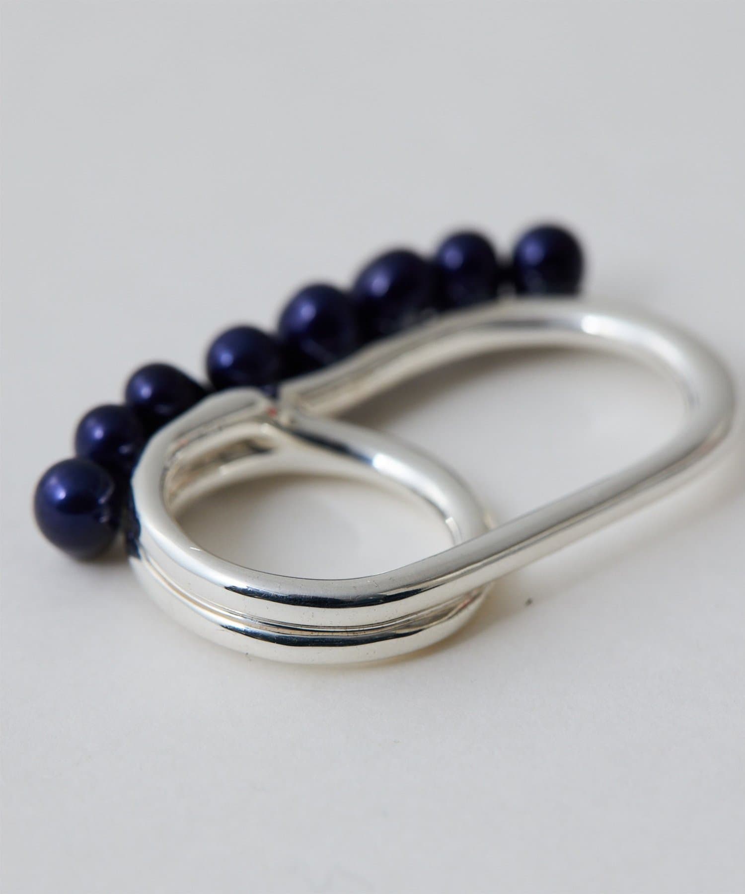 Whim Gazette(ウィム ガゼット) 【Hoaw.】Pearl double ring