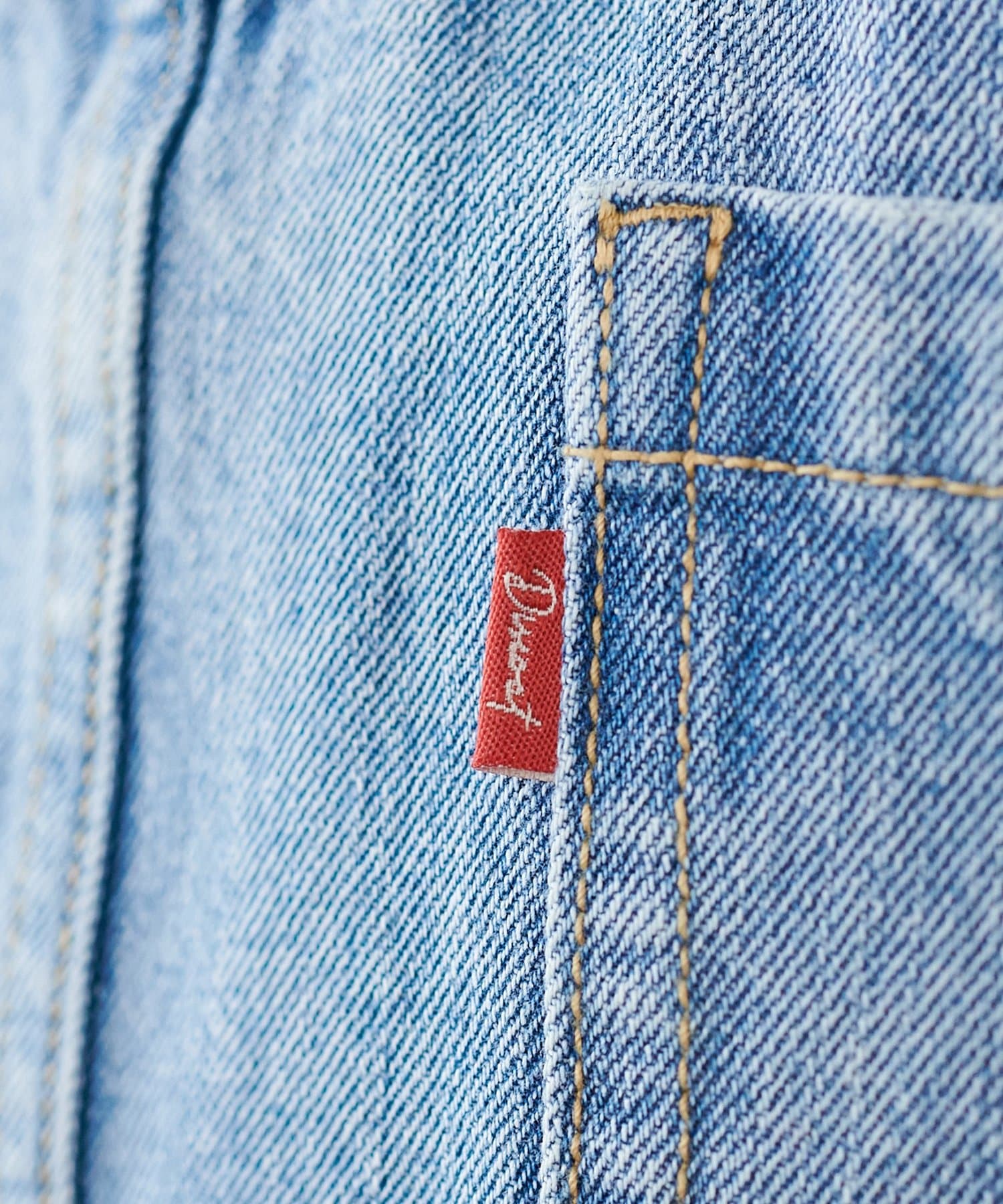 DISCOAT(ディスコート) 【SS先行予約】USコットンクラッシュデニムナロースカート