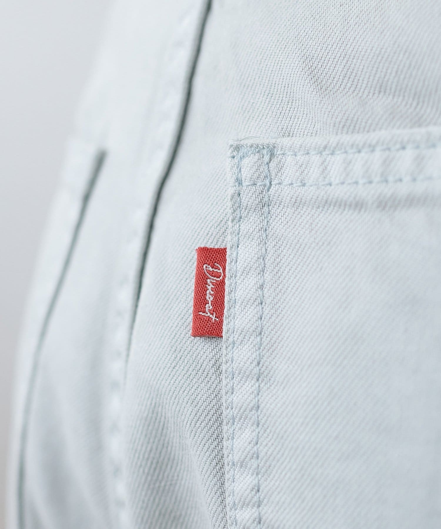 DISCOAT(ディスコート) 【1/17(土)19：00~ 予約開始/SS先行予約】カラーセミフレアパンツ