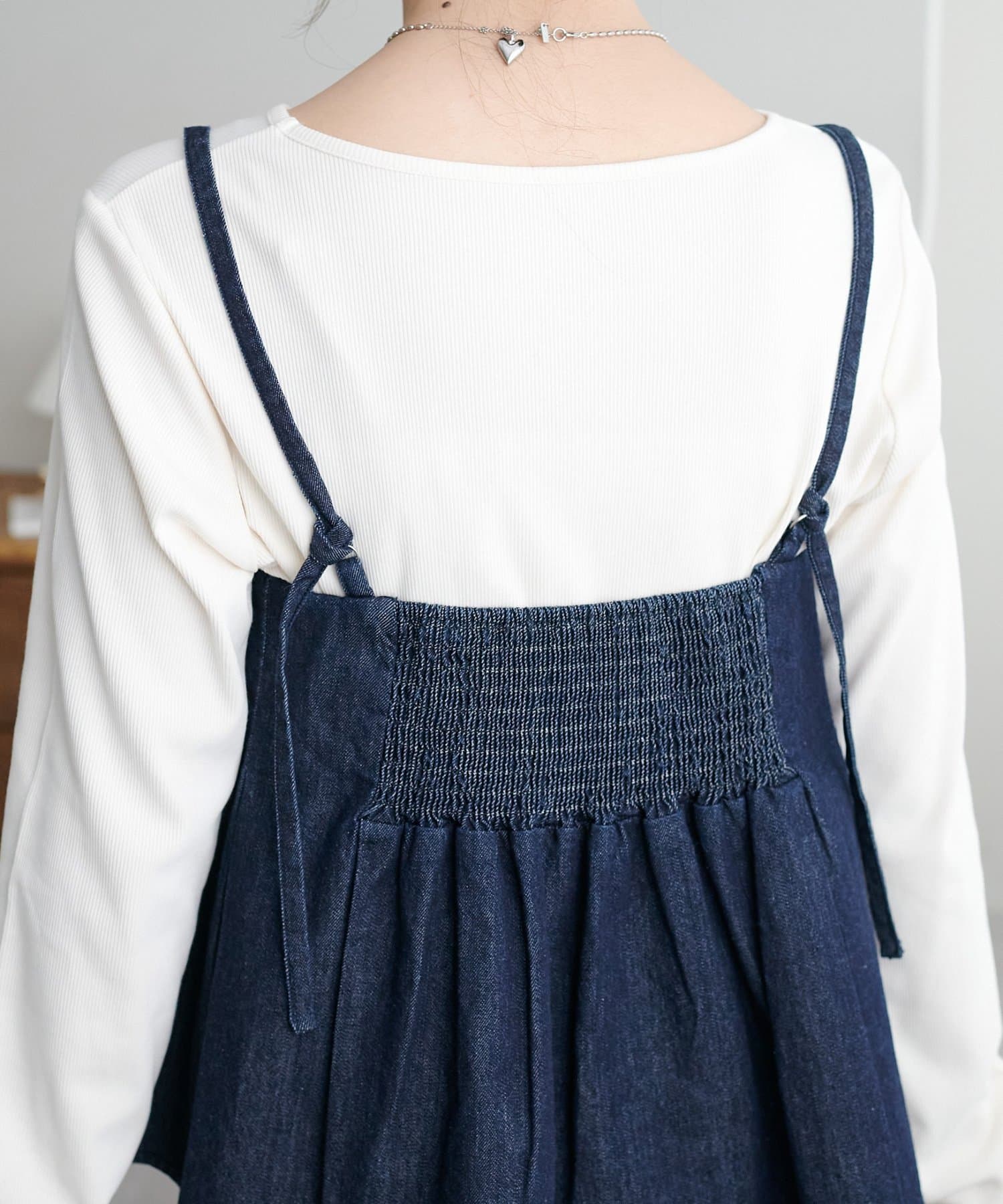 DISCOAT(ディスコート) 【SS先行予約】デニムキャミ