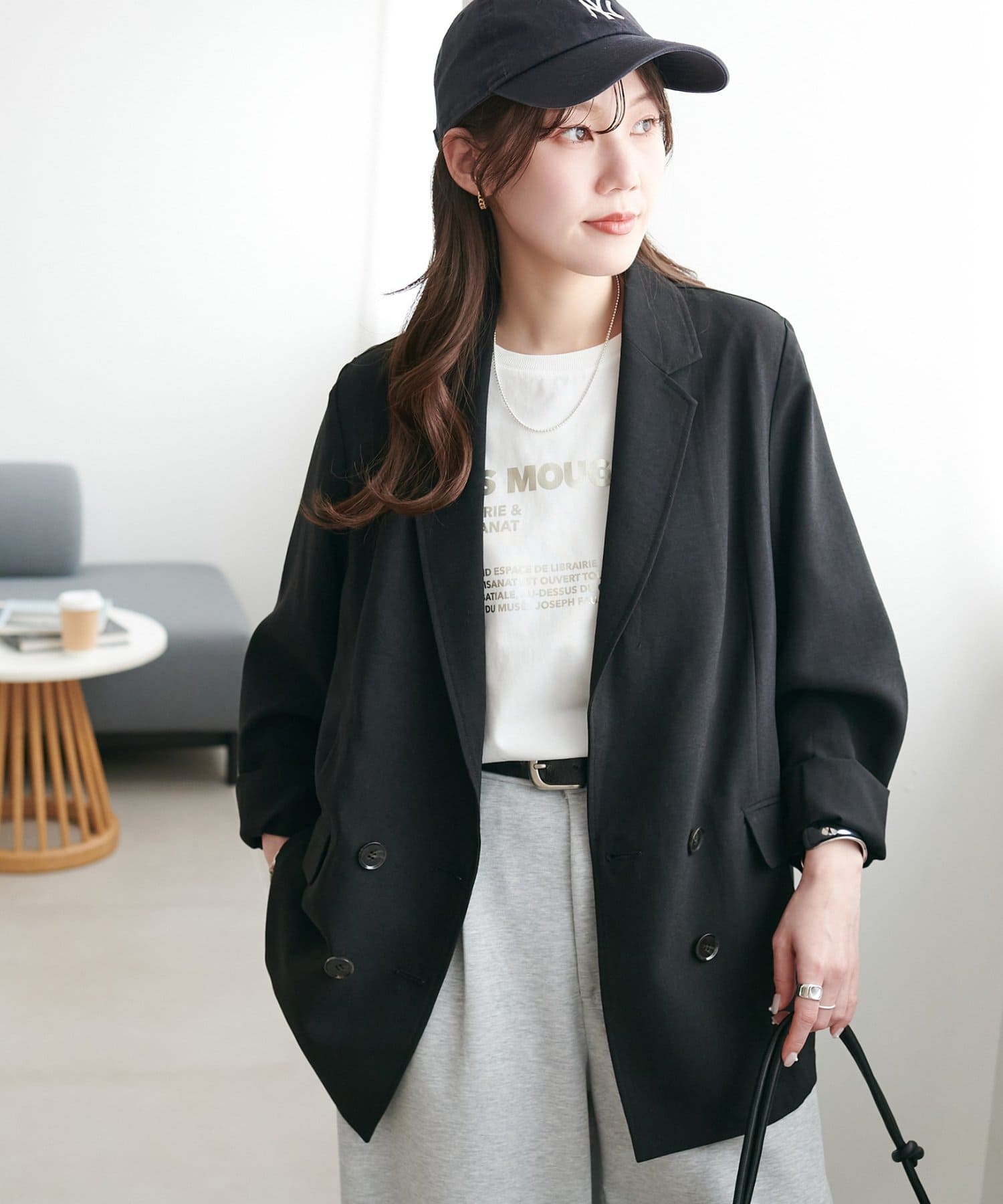 DISCOAT(ディスコート) 【SS先行予約/セットアップ対応】テックリネンシャツジャケット《WEB限定カラーあり》