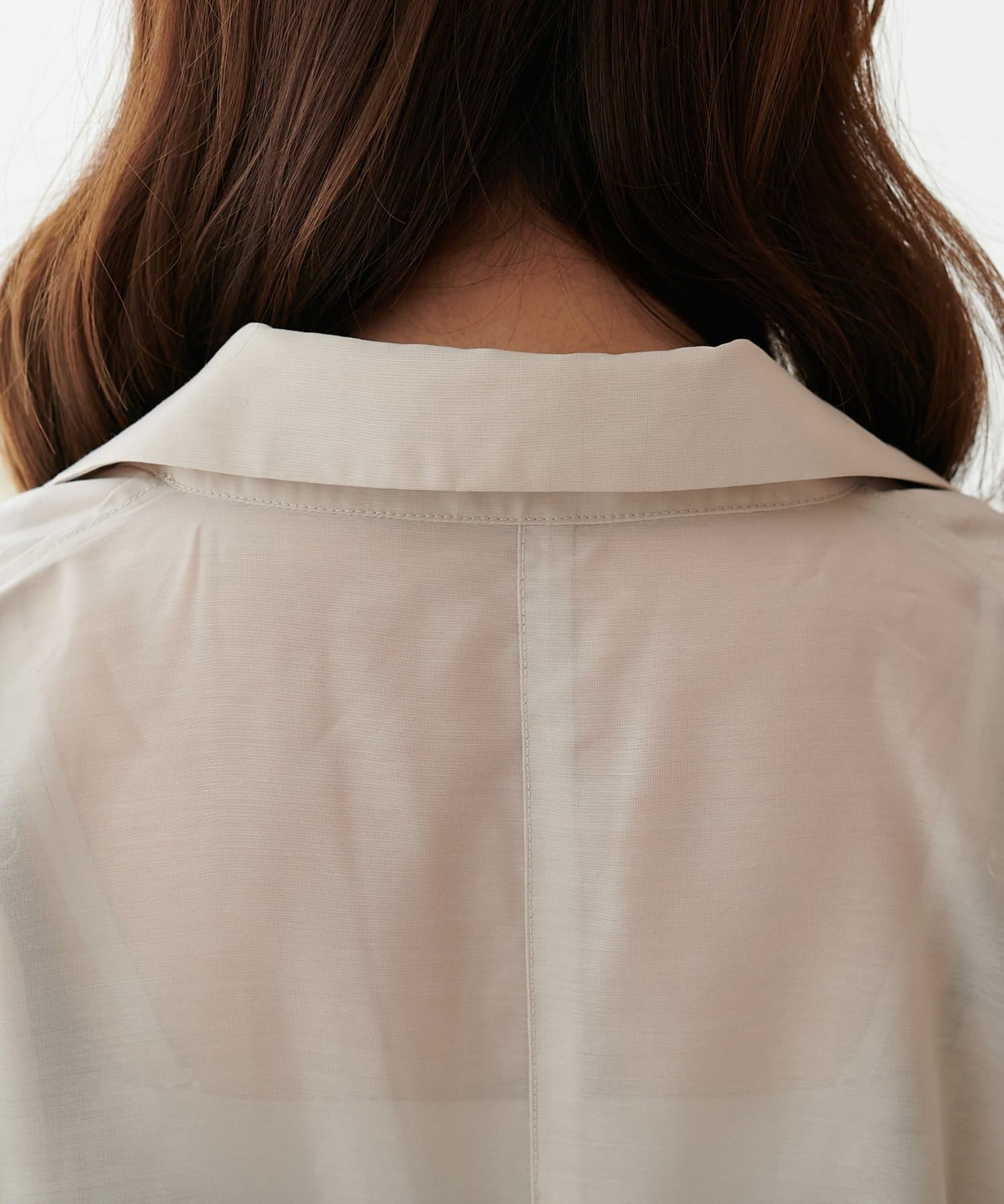 DISCOAT(ディスコート) シアー半袖シャツジャケット