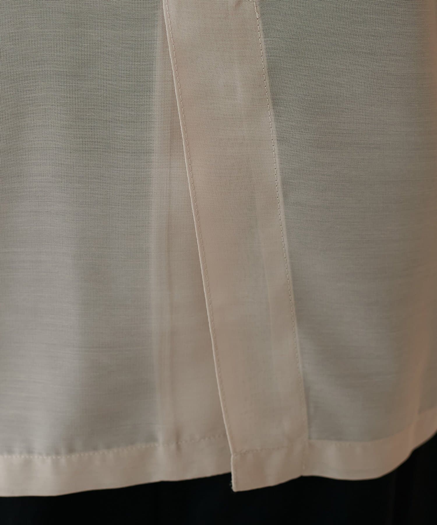 DISCOAT(ディスコート) シアー半袖シャツジャケット