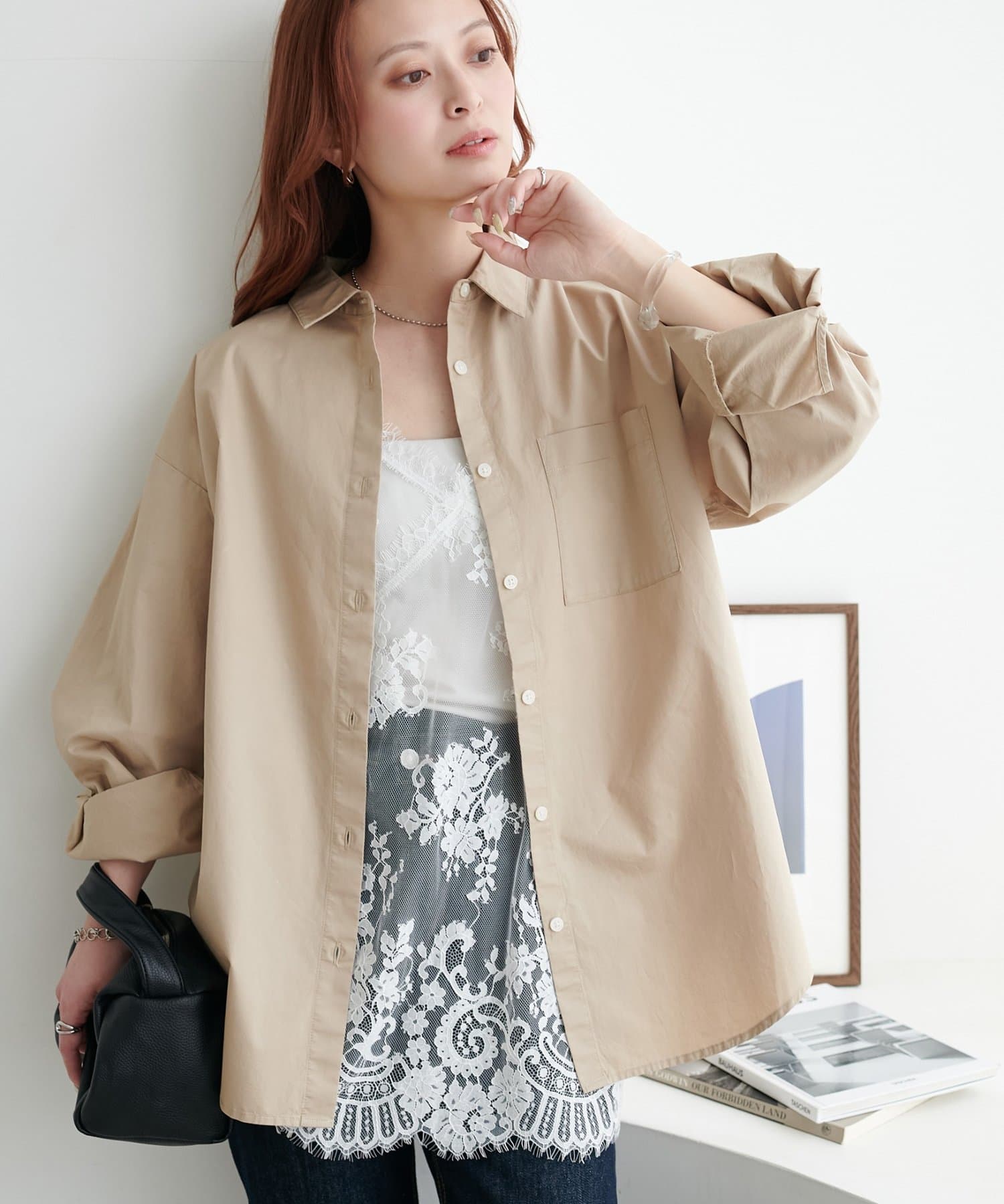 DISCOAT(ディスコート) 【4/2(木)9:30～/インフルエンサー全員監修】カラービッグシャツ