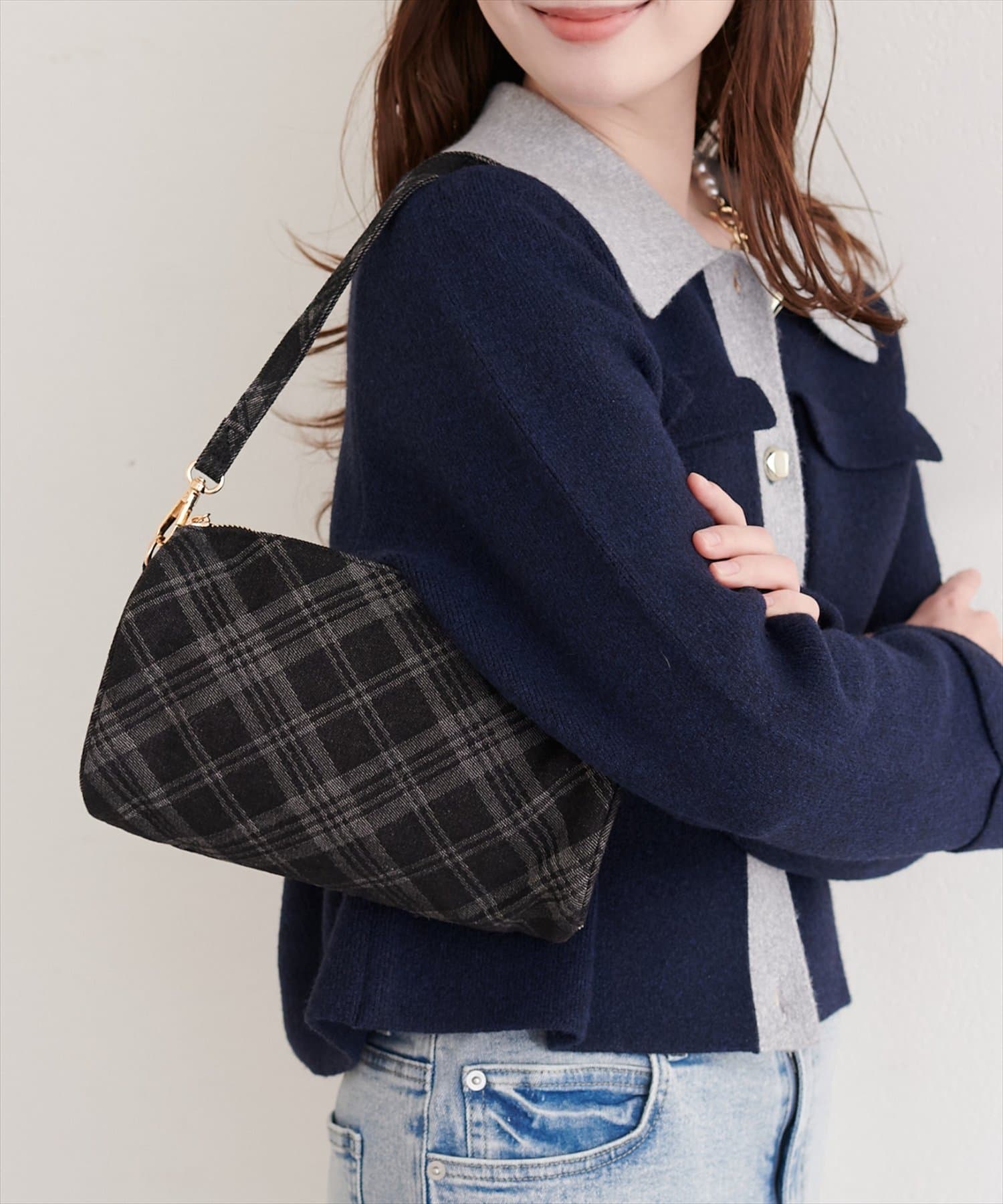 natural couture(ナチュラルクチュール) コロコロミニバッグ