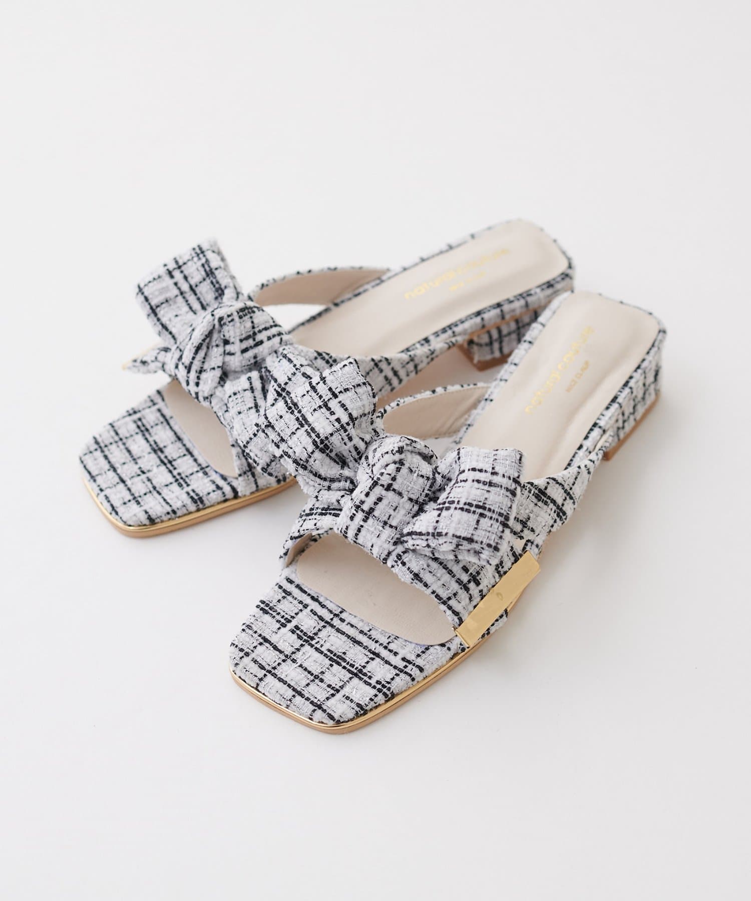 natural couture(ナチュラルクチュール) リボンサンダル