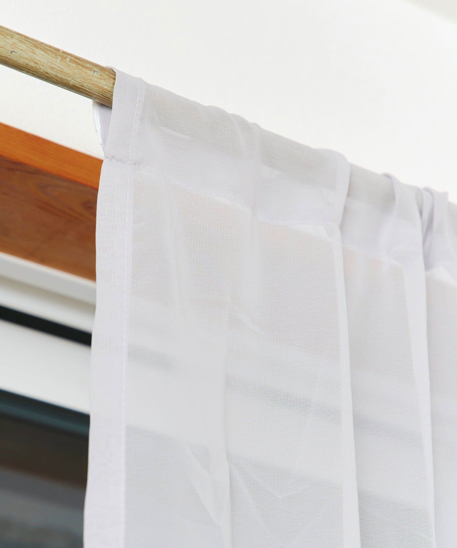 salut!(サリュ) シフォンカーテン：220×200cm