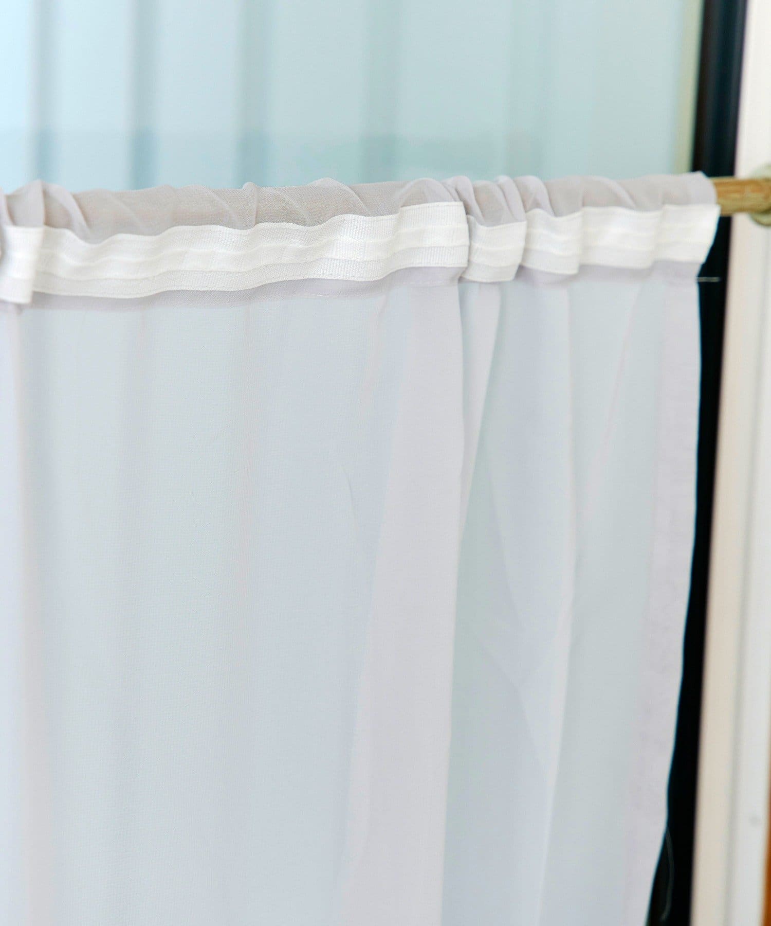 salut!(サリュ) シフォンカーテン：220×200cm