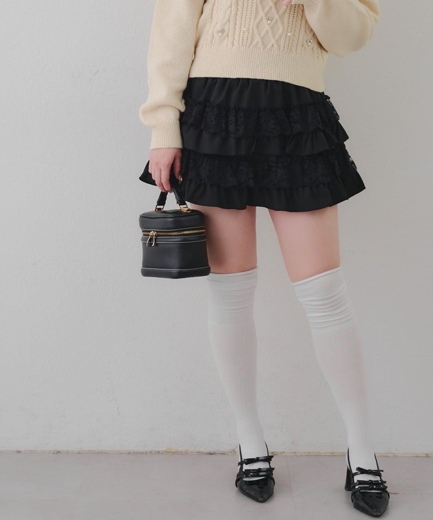 NICE CLAUP / OLIVE des OLIVE OUTLET(ナイスクラップ  / オリーブ デ オリーブ アウトレット) 【RMAF】アソートフリルミニスカート
