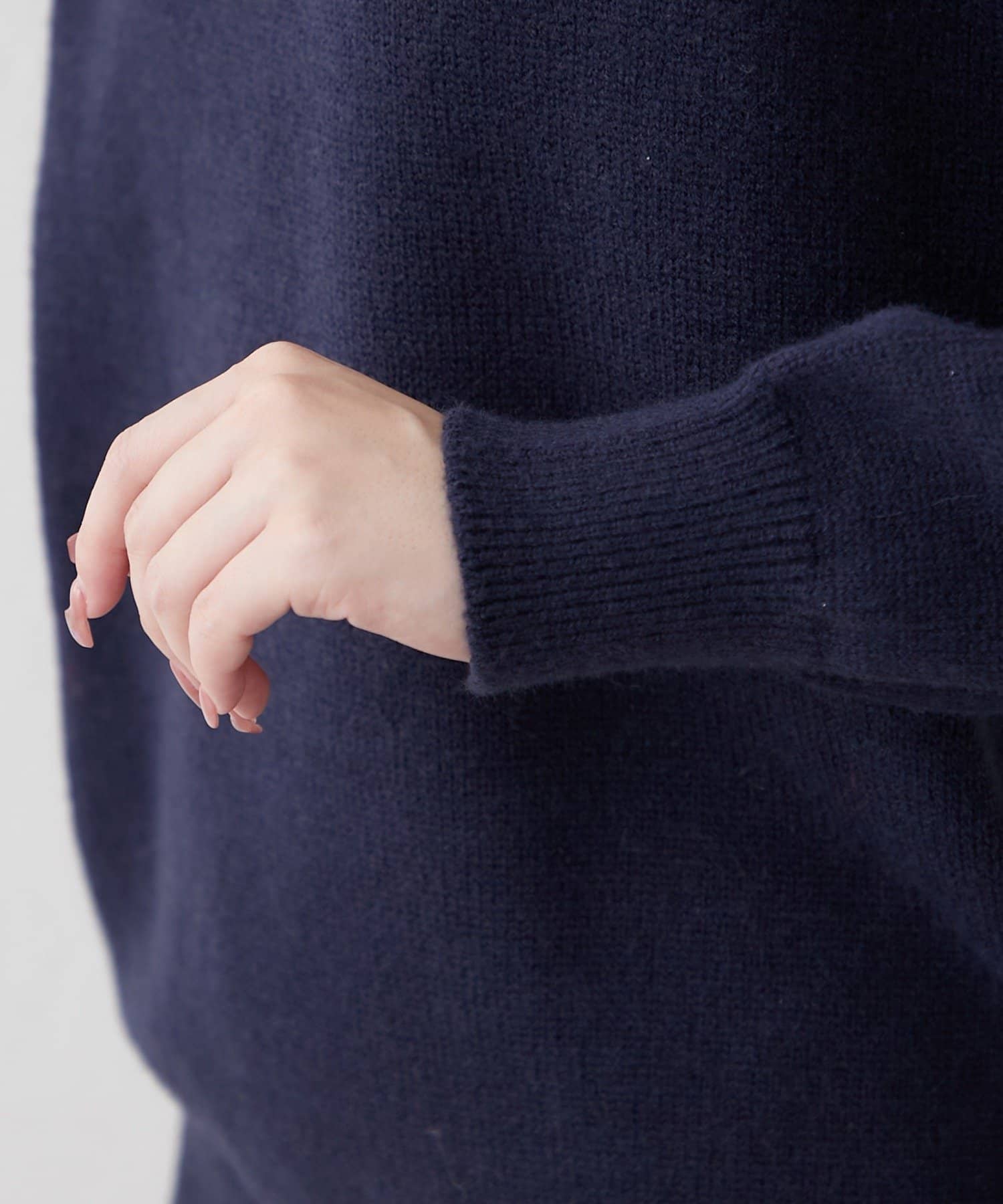 Remind me and forever(リマインドミーアンドフォーエバー) デニム衿BIGニット