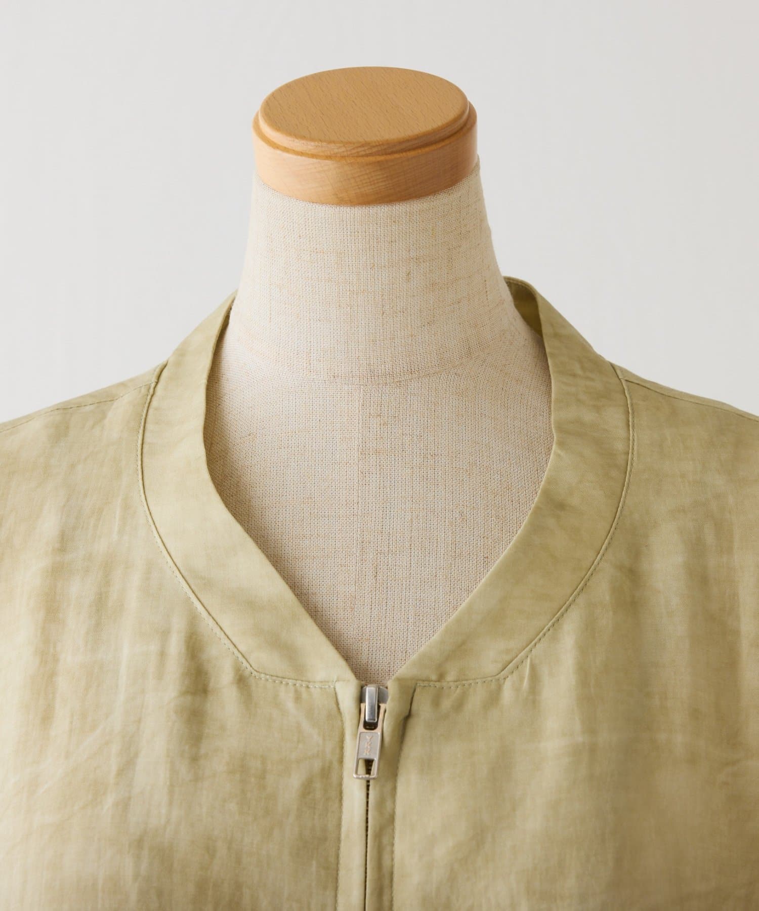 COLLAGE GALLARDAGALANTE(コラージュ ガリャルダガランテ) 【お尻周りカバー】裾ドロストZIPブルゾン