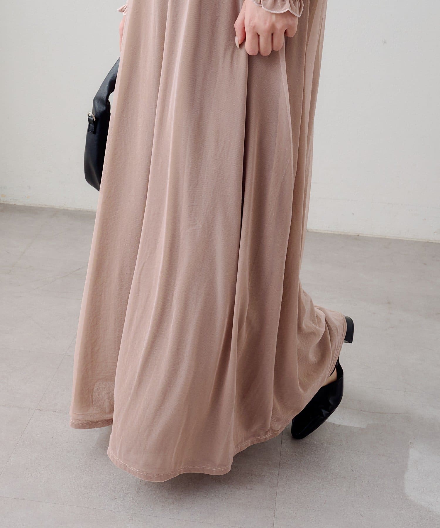 Kastane(カスタネ) 【3.12(木)12:00発売】B シアーリバーシブルワンピース