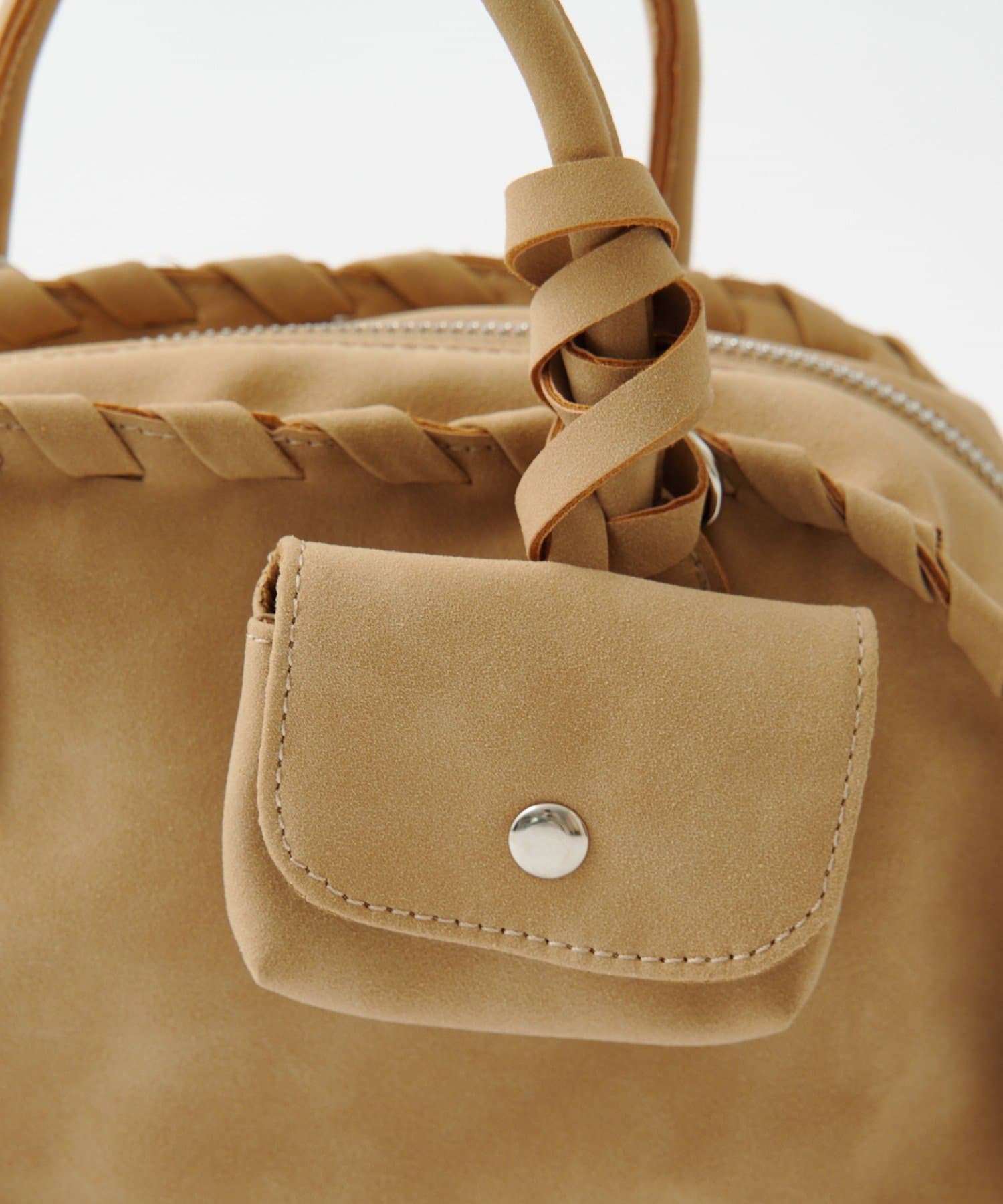 Kastane(カスタネ) 【2WAY/500mlペットボトル収納可】ケースチャーム付ボストンバッグ