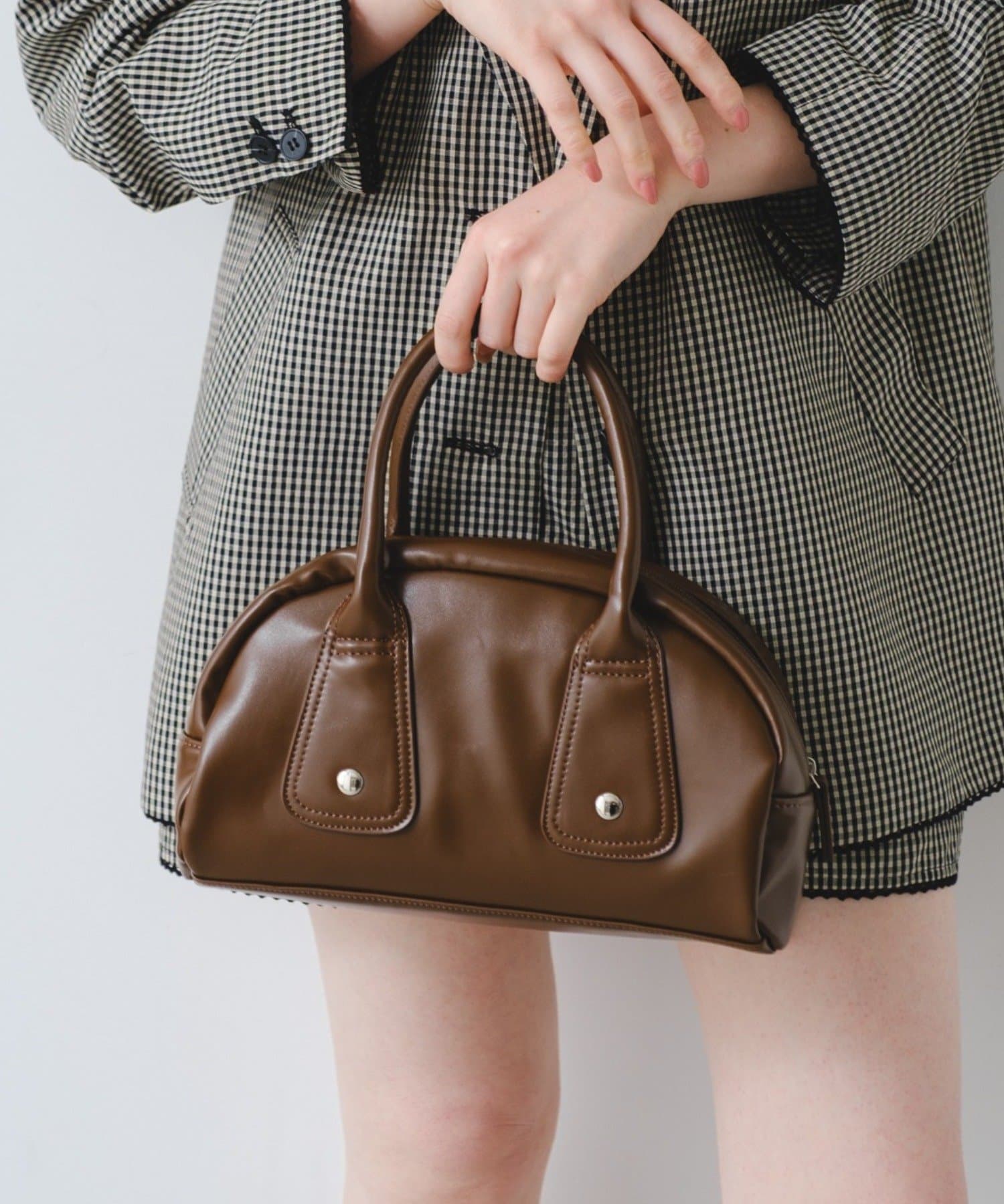 Kastane(カスタネ) 【2.7(土)11:00〜2.8(日)ポイントUP開催/500ml ペットボトル収納可】フラップカラーボストンBAG