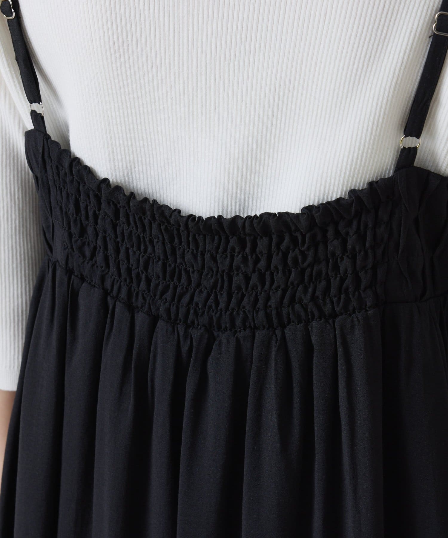 COLLAGE GALLARDAGALANTE(コラージュ ガリャルダガランテ) ダイヤタックキャミワンピース