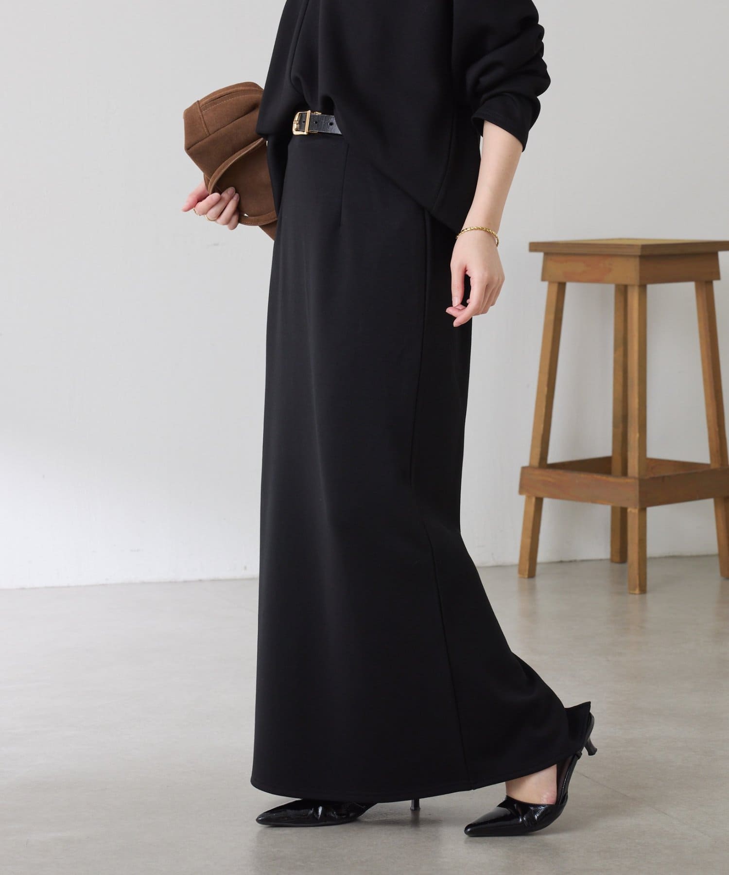 COLLAGE GALLARDAGALANTE(コラージュ ガリャルダガランテ) 【楽チン＆きれい見え】ストレッチタイトスカート/セットアップ